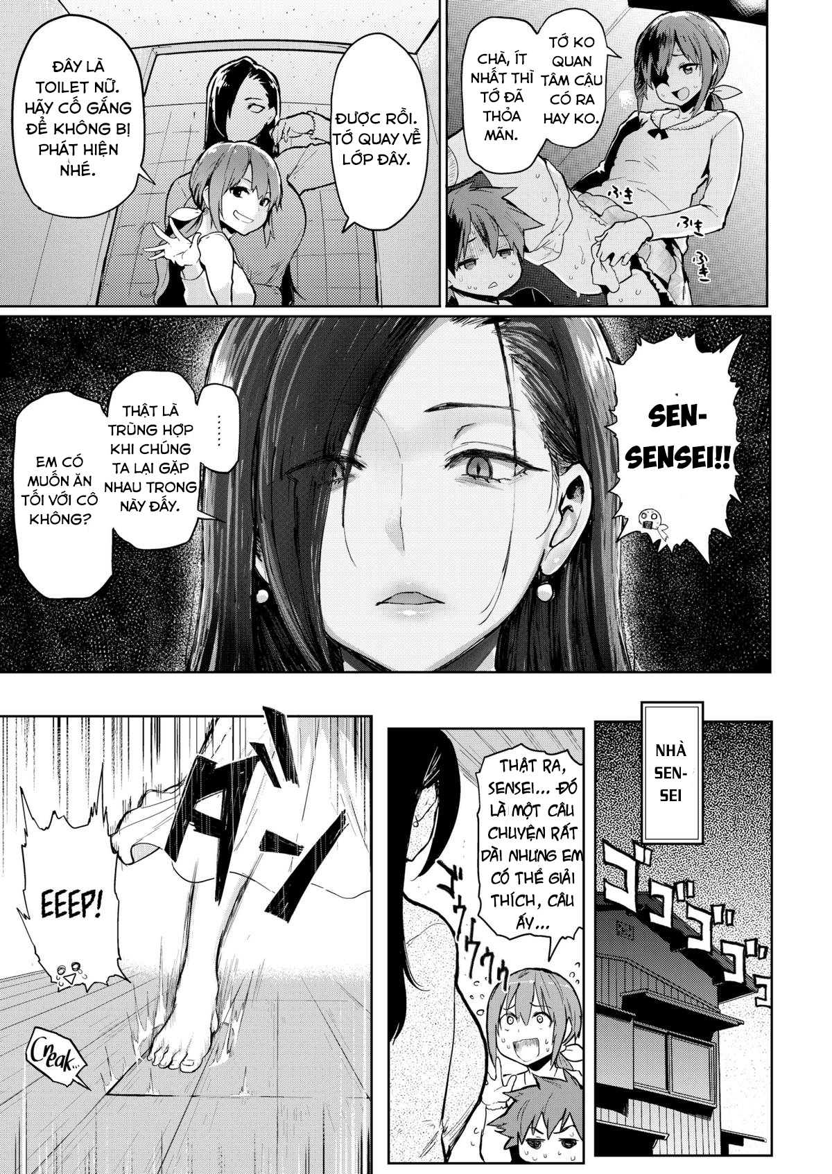 Đọc truyện hentai Sensei xinh đẹp của tôi Chap 3