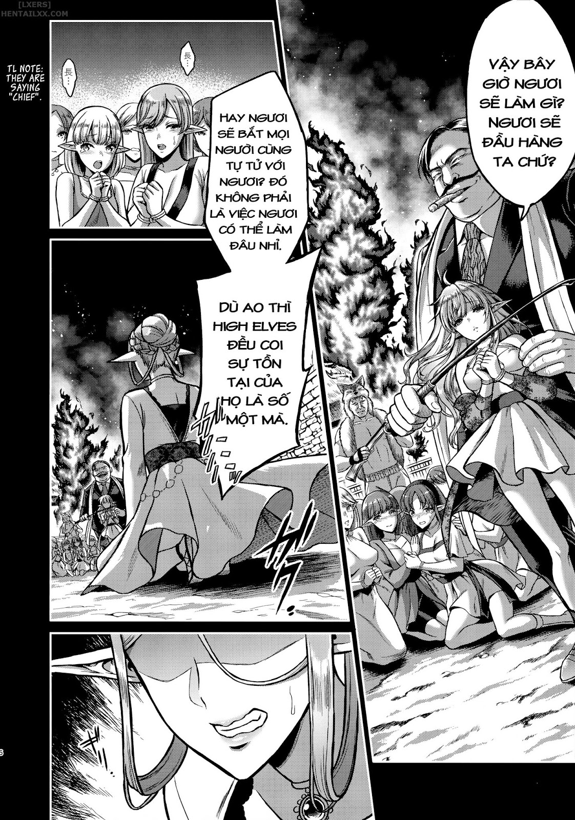 Đọc truyện hentai Tasogare No Shou Elf Chap 1