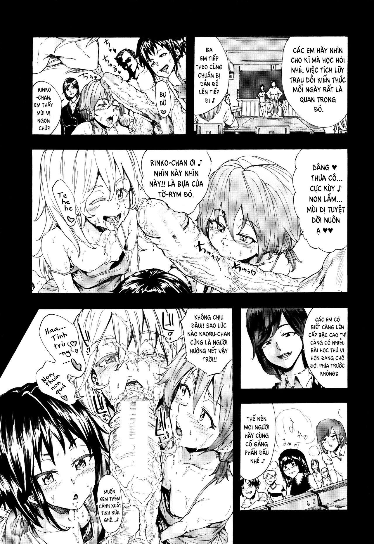 Đọc truyện hentai Juurin no Ame Chap 4.1