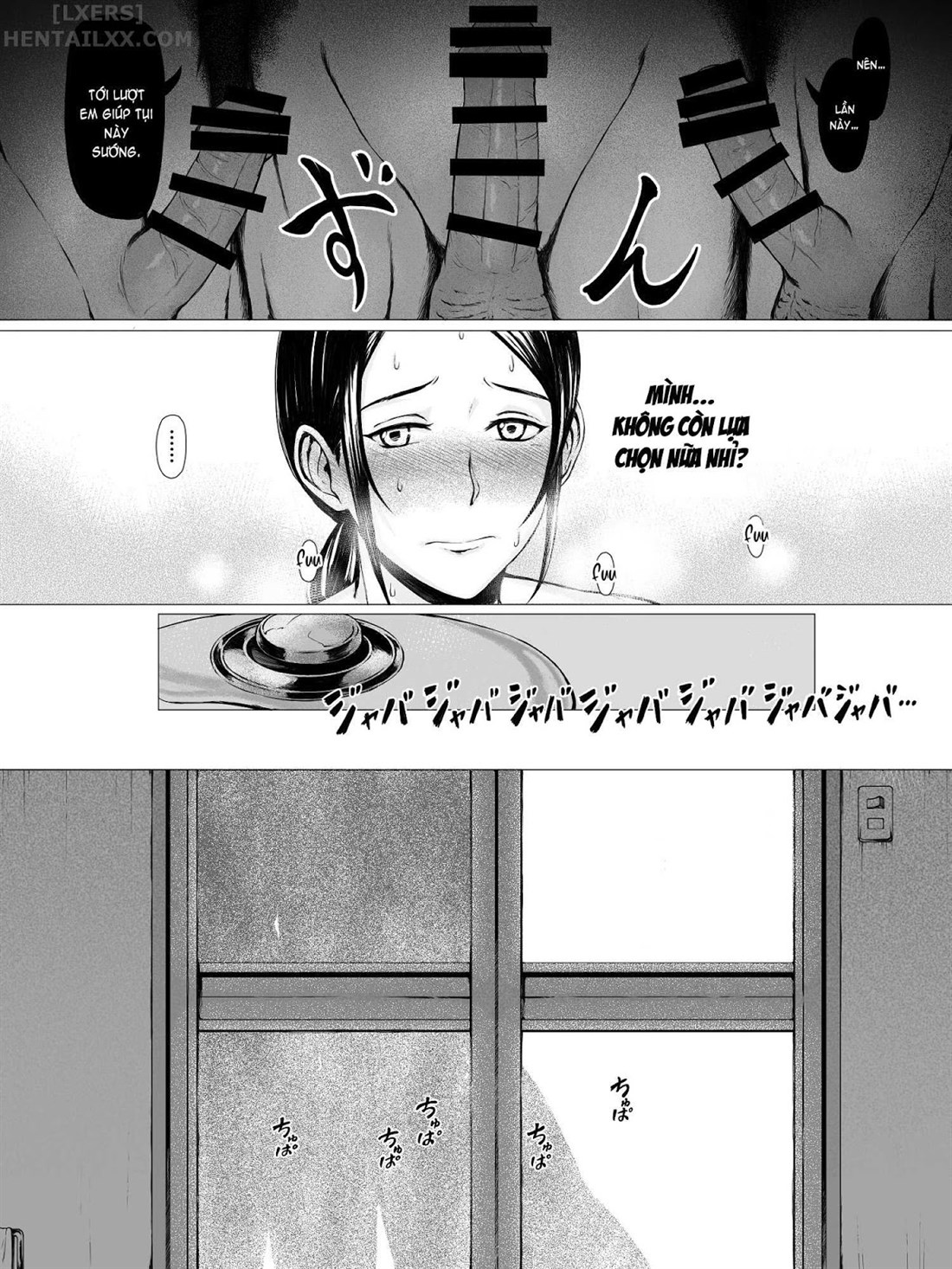 Đọc truyện hentai Hahagui Ottori Okaasan ga Toshishita Yarichin ni Nerawareru Toki Chap 1B