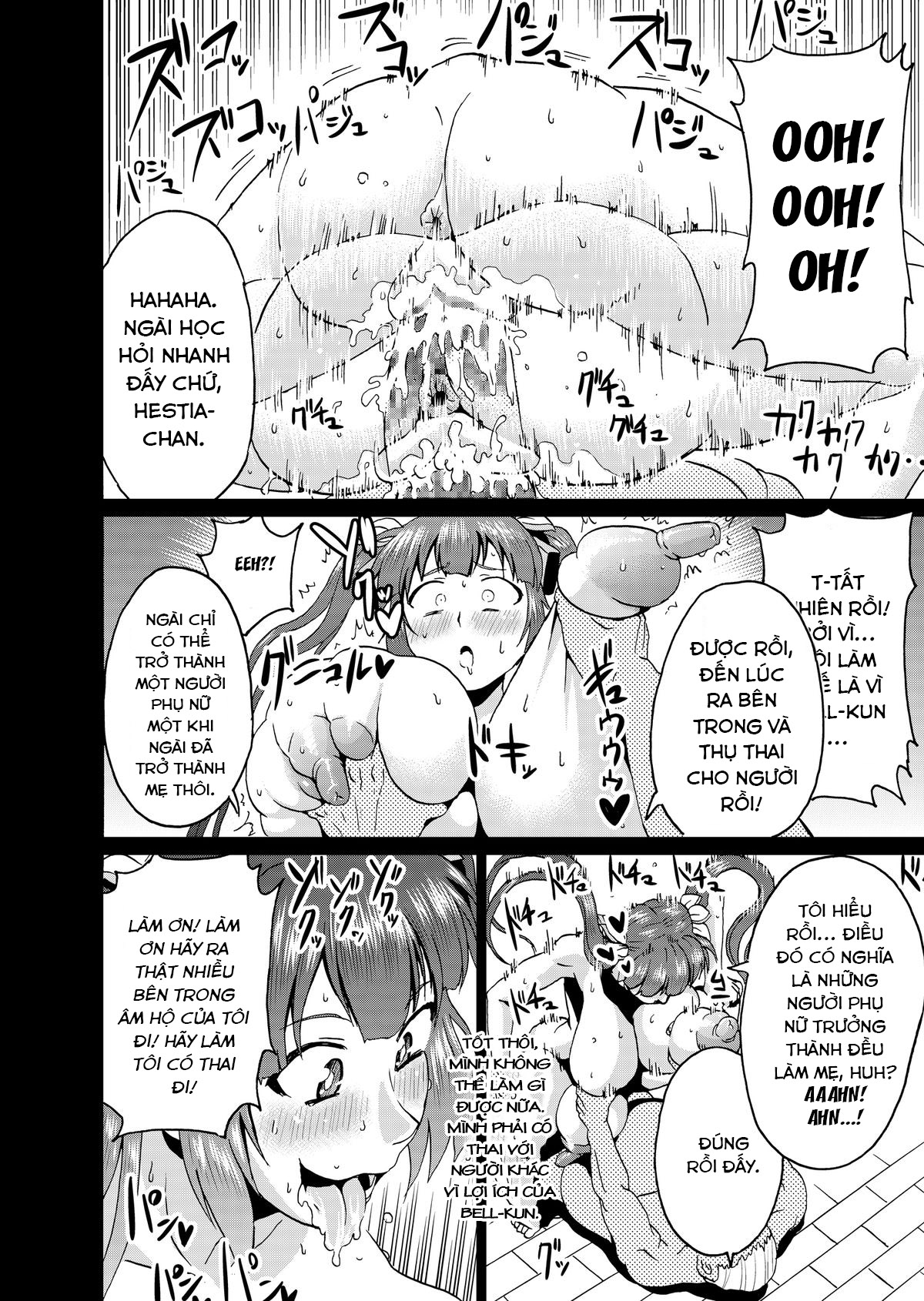 Đọc truyện hentai Vì... Bell Oneshot
