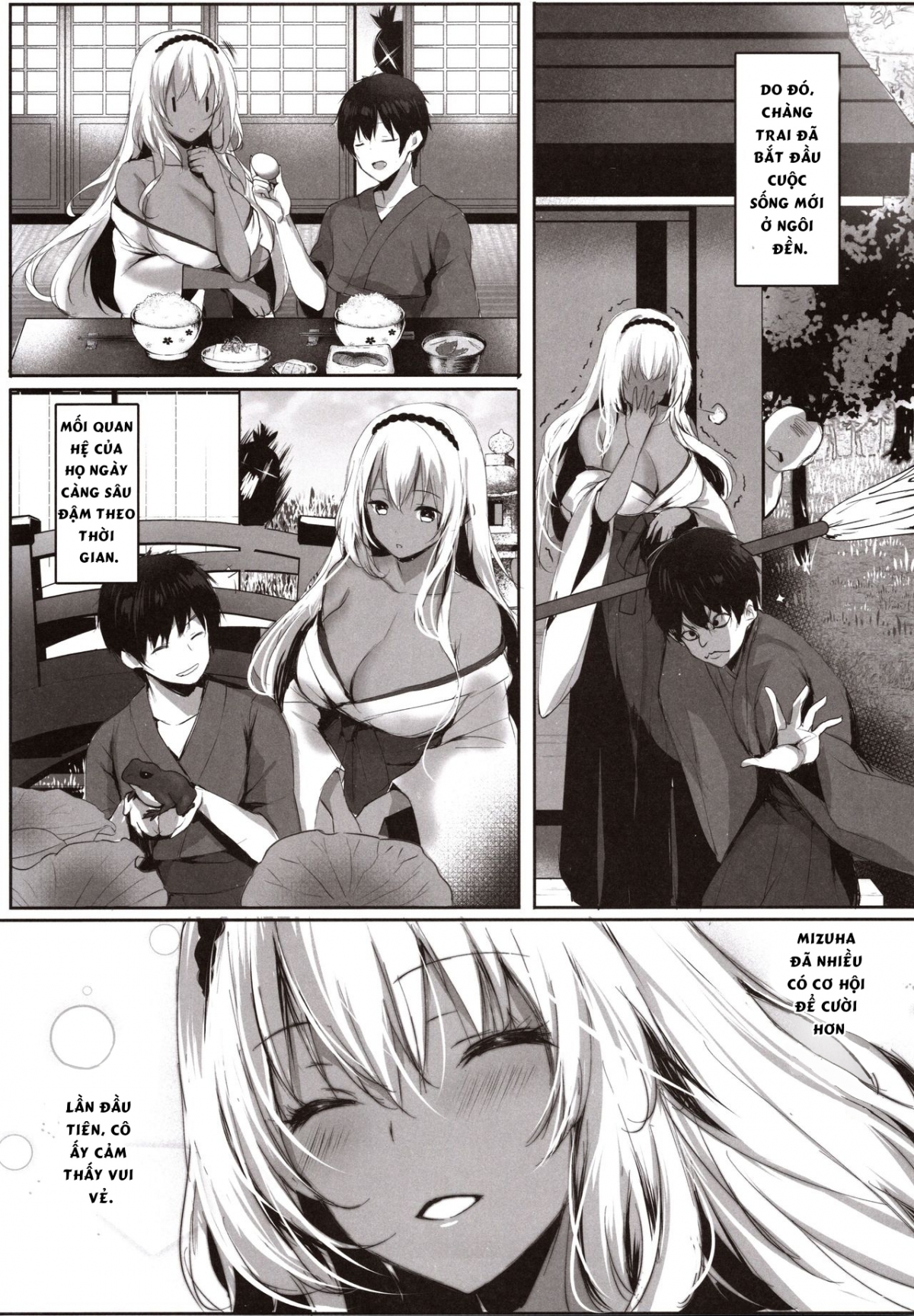 Đọc truyện hentai Hebigami no Miko Chap 2