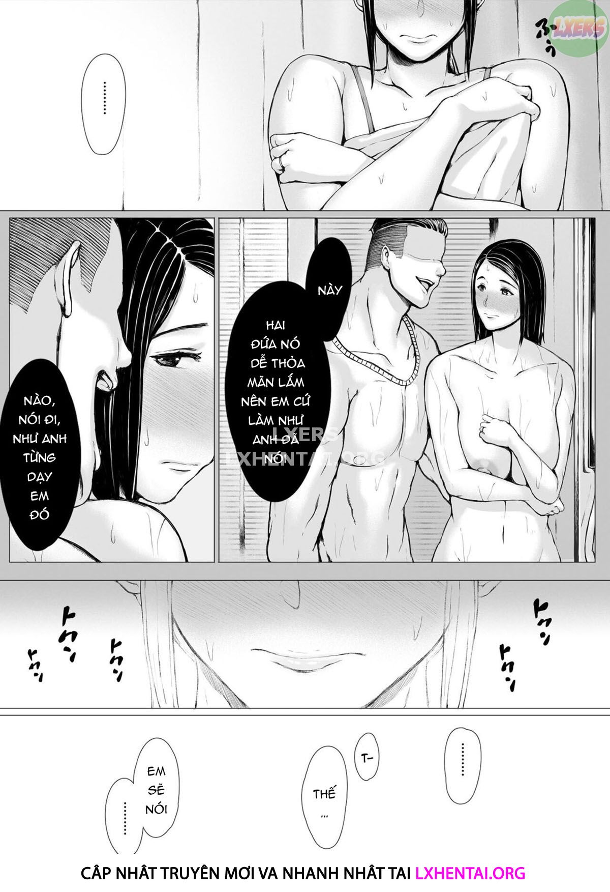 Đọc truyện hentai Hahagui Ottori Okaasan ga Toshishita Yarichin ni Nerawareru Toki Chap 3A