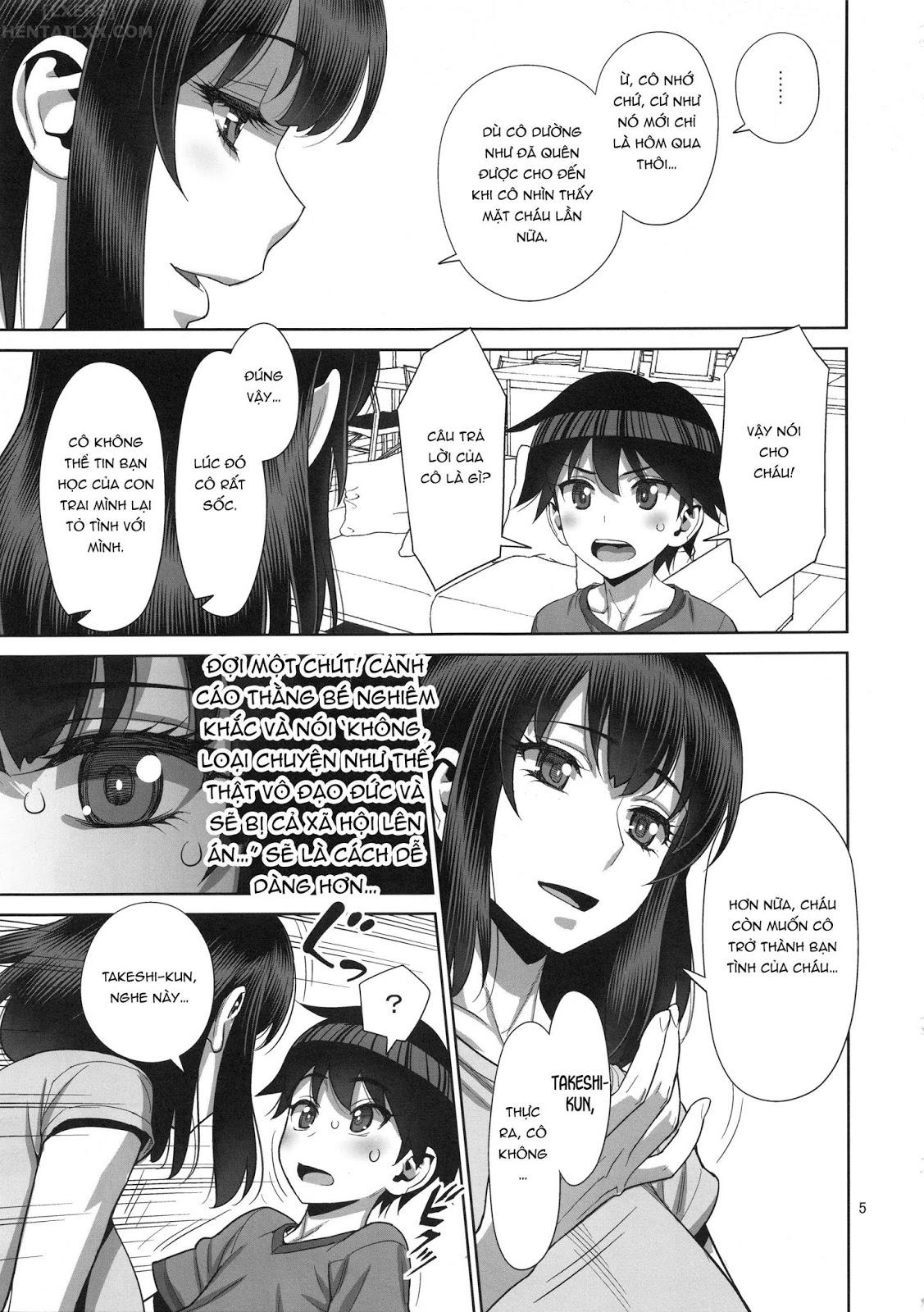 Đọc truyện hentai Musuko no Doukyuusei wa Watashi no SeFri - Oneshot