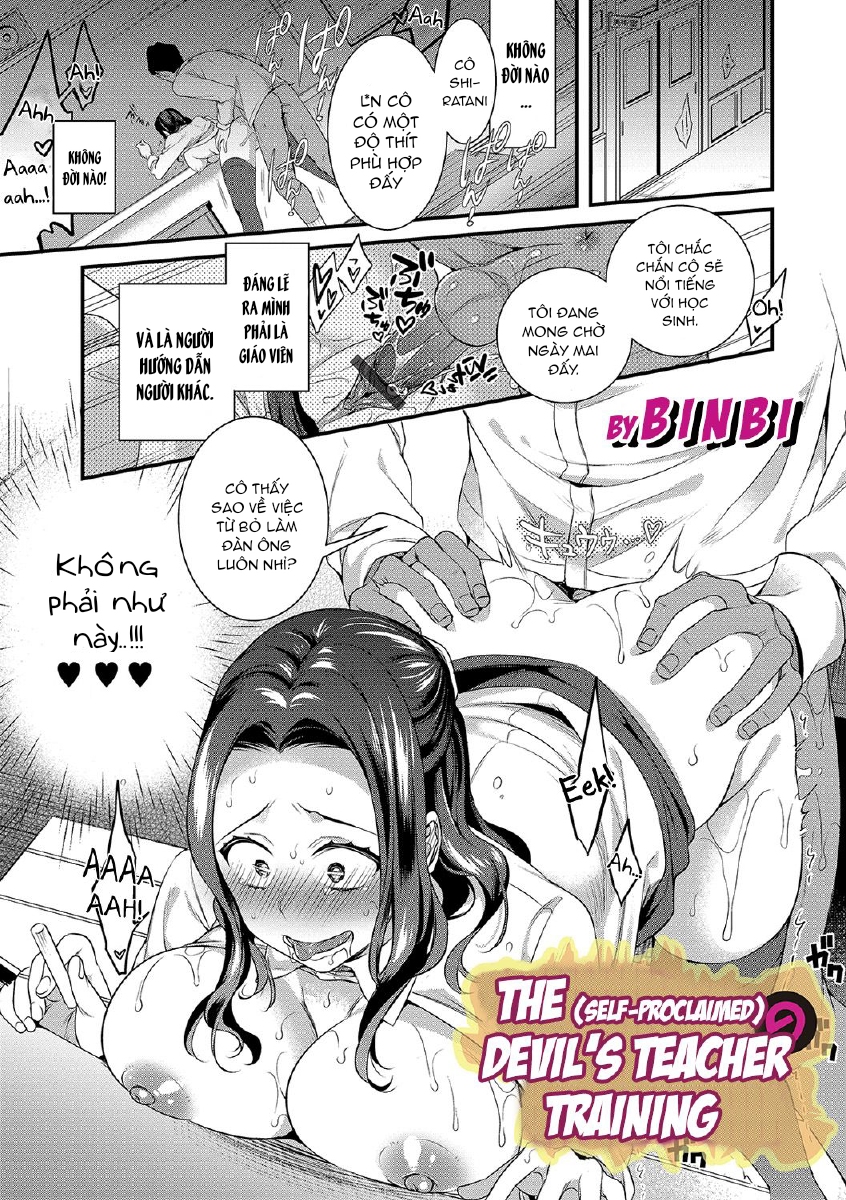 Đọc truyện hentai The (Self-Proclaimed) Devil's Teacher Training Oneshot