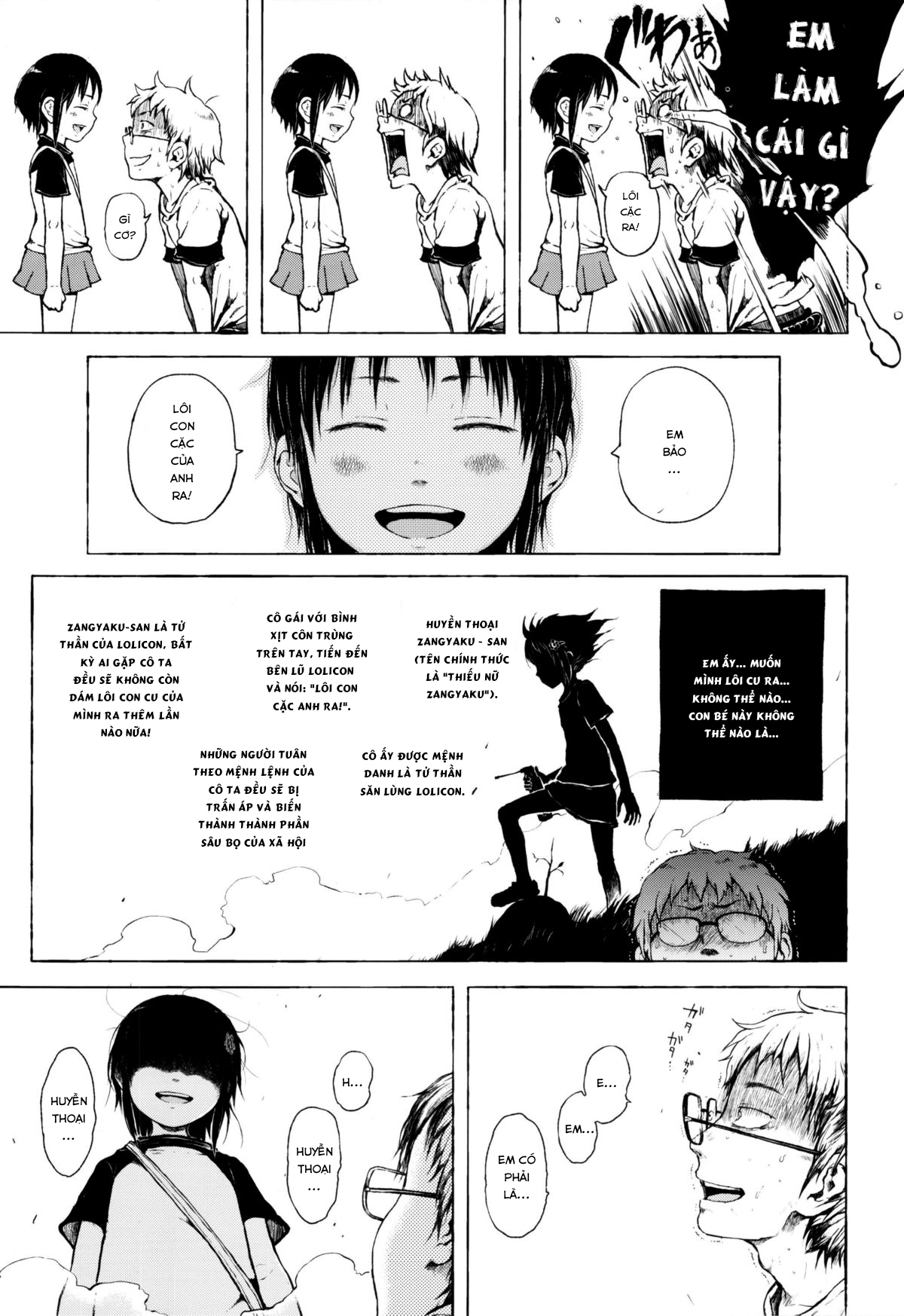 Đọc truyện hentai Cô bé ấy là một truyền thuyết đô thị! Chap 1