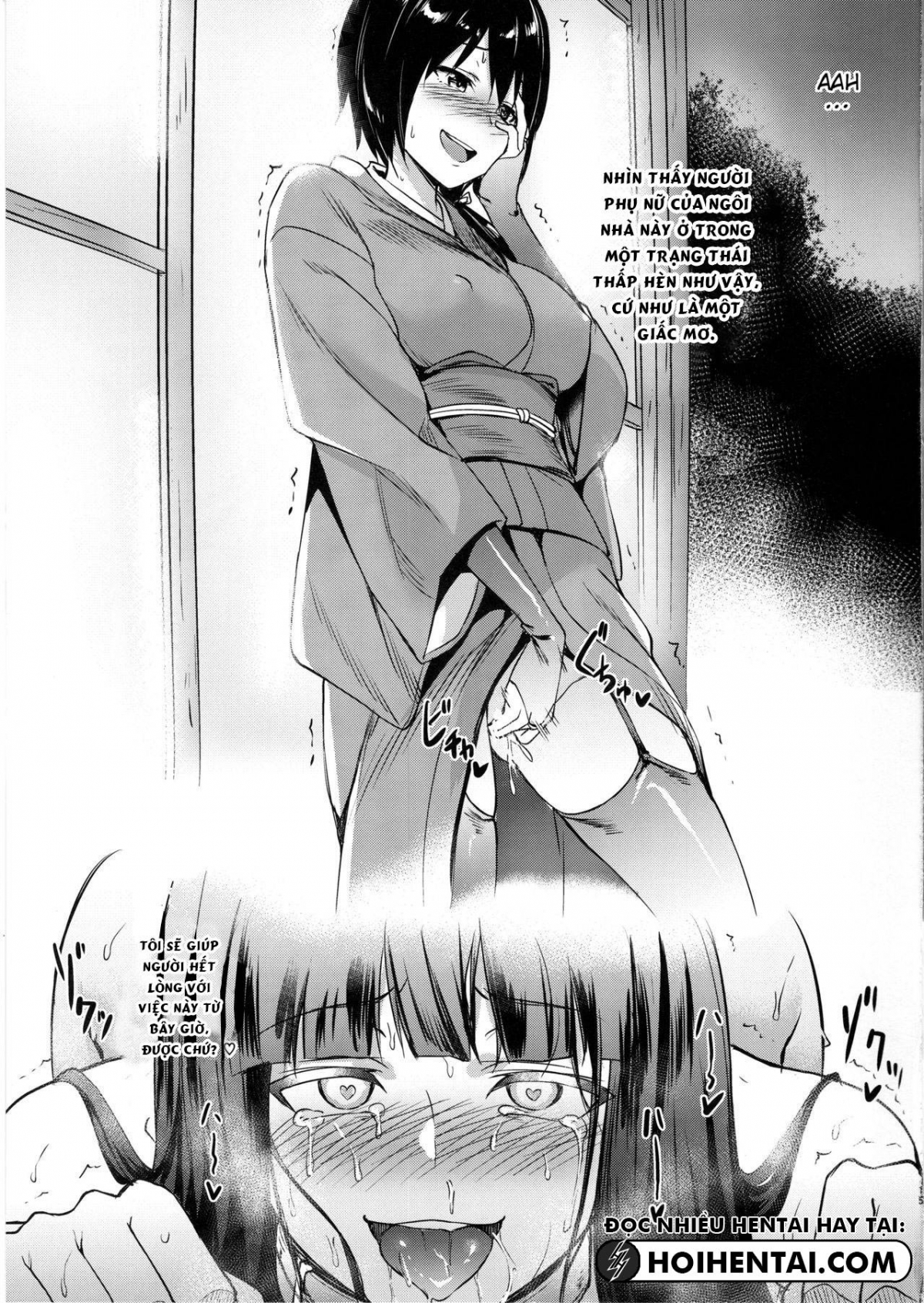 Đọc truyện hentai The Nishizumi Family Former Matriach's Training Oneshot
