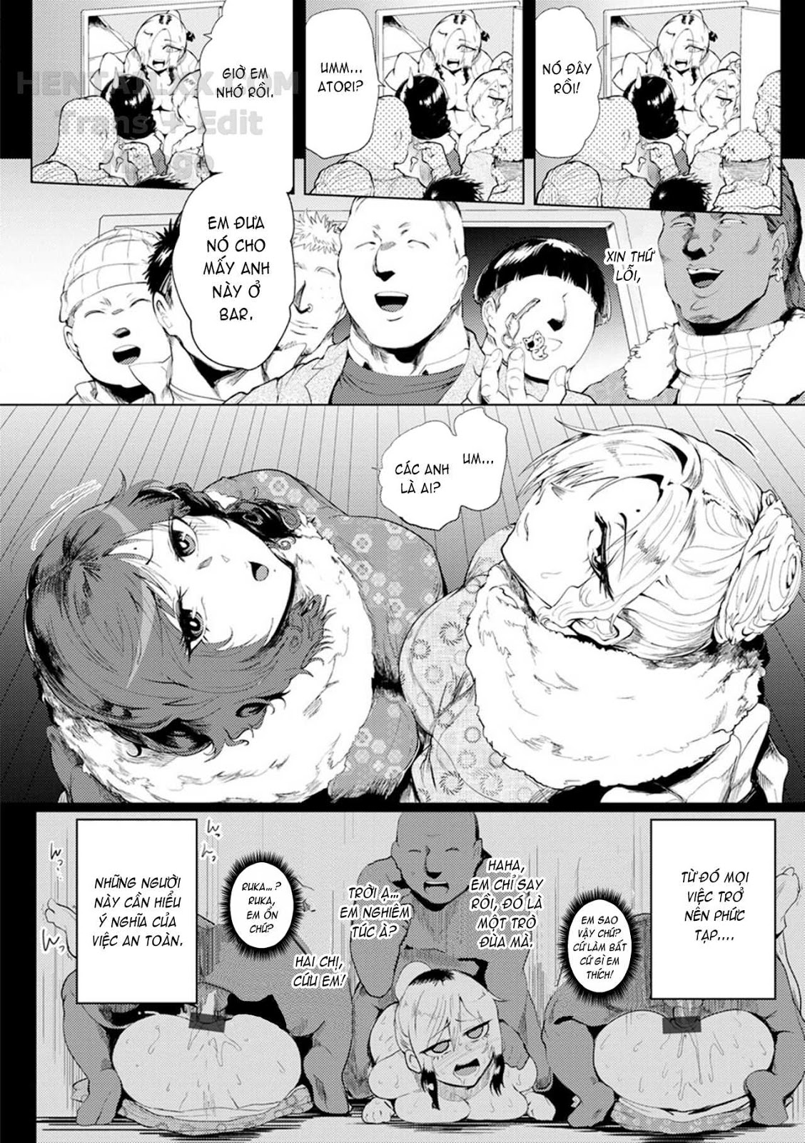 Đọc truyện hentai Nurete Torokete Majiwarite Chap 4