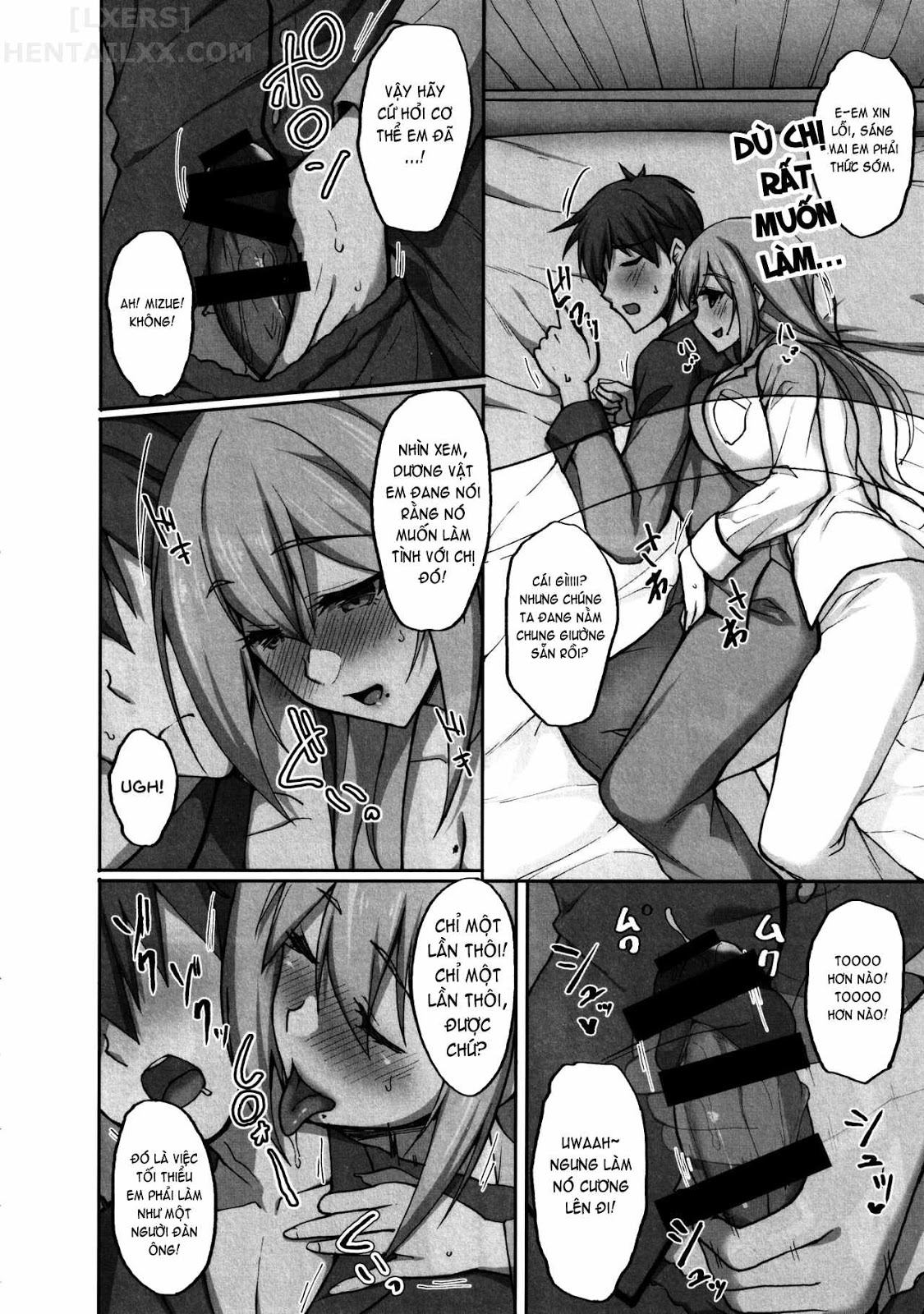 Đọc truyện hentai Ecchi Na Onee-San Wa, Suki Desu Ka? - Chap 2 - Có che | [END]
