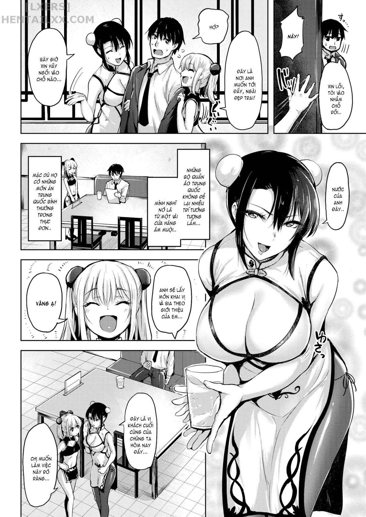 Đọc truyện hentai Yawahada Ecchi Make Love With Tender Skin (Trọn bộ) Chap 3: Do the Well-Fed Sisters