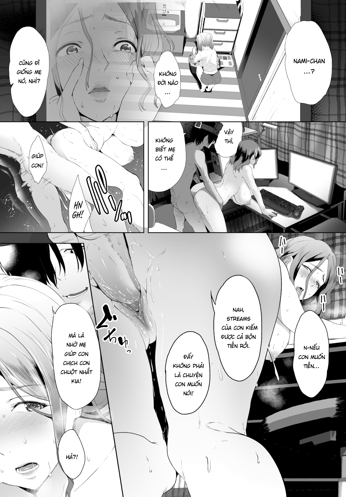 Đọc truyện hentai Biến mẹ thành cái loz di động! Chap 6 Đã đội mũ chưa mà đọc?