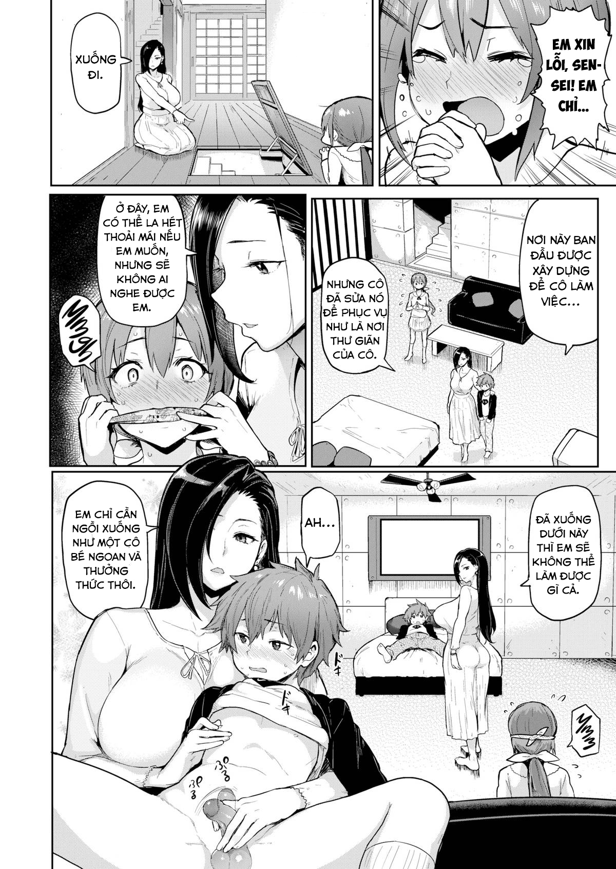 Đọc truyện hentai Sensei xinh đẹp của tôi Chap 3