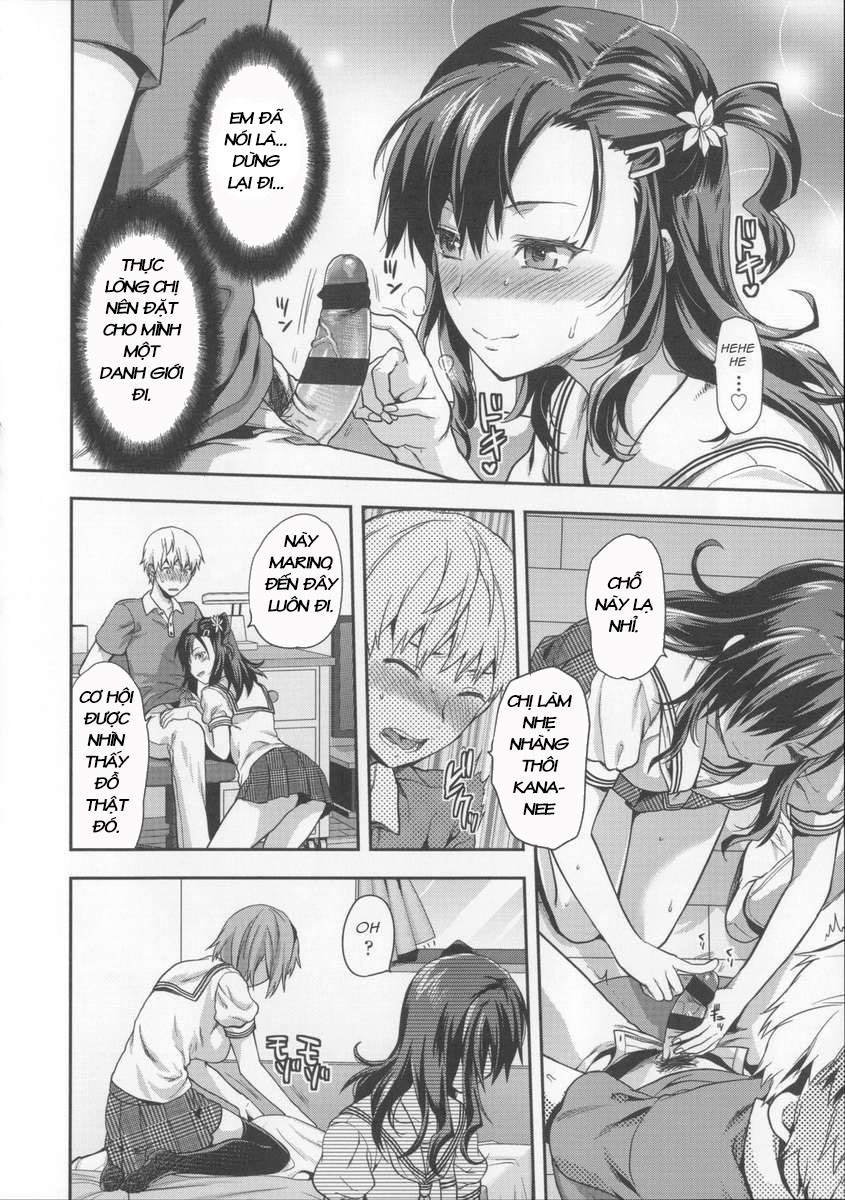 Đọc truyện hentai Ane Kyun! ~My Sweet Sweet Elder Sister~ Chap 6 Girls X Holes