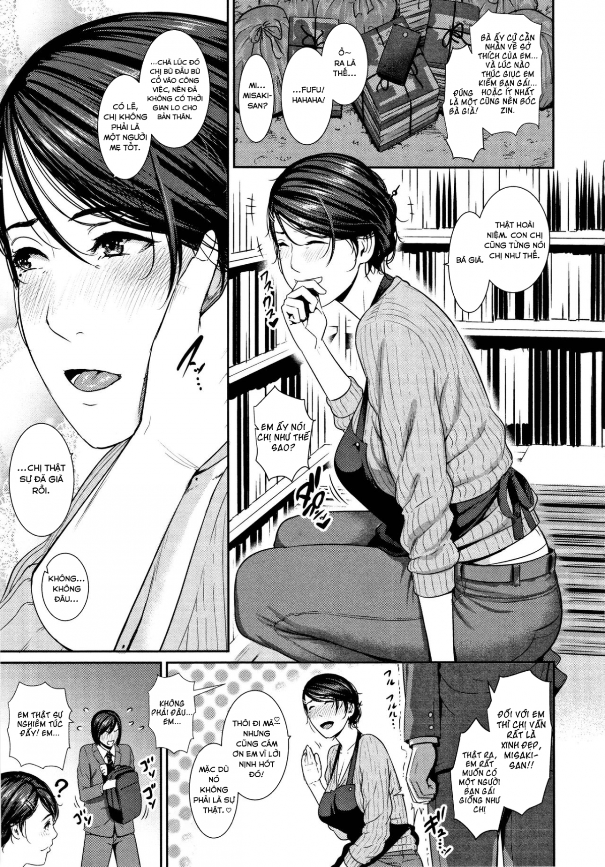 Đọc truyện hentai Bà chị thích khổ dâm Oneshot