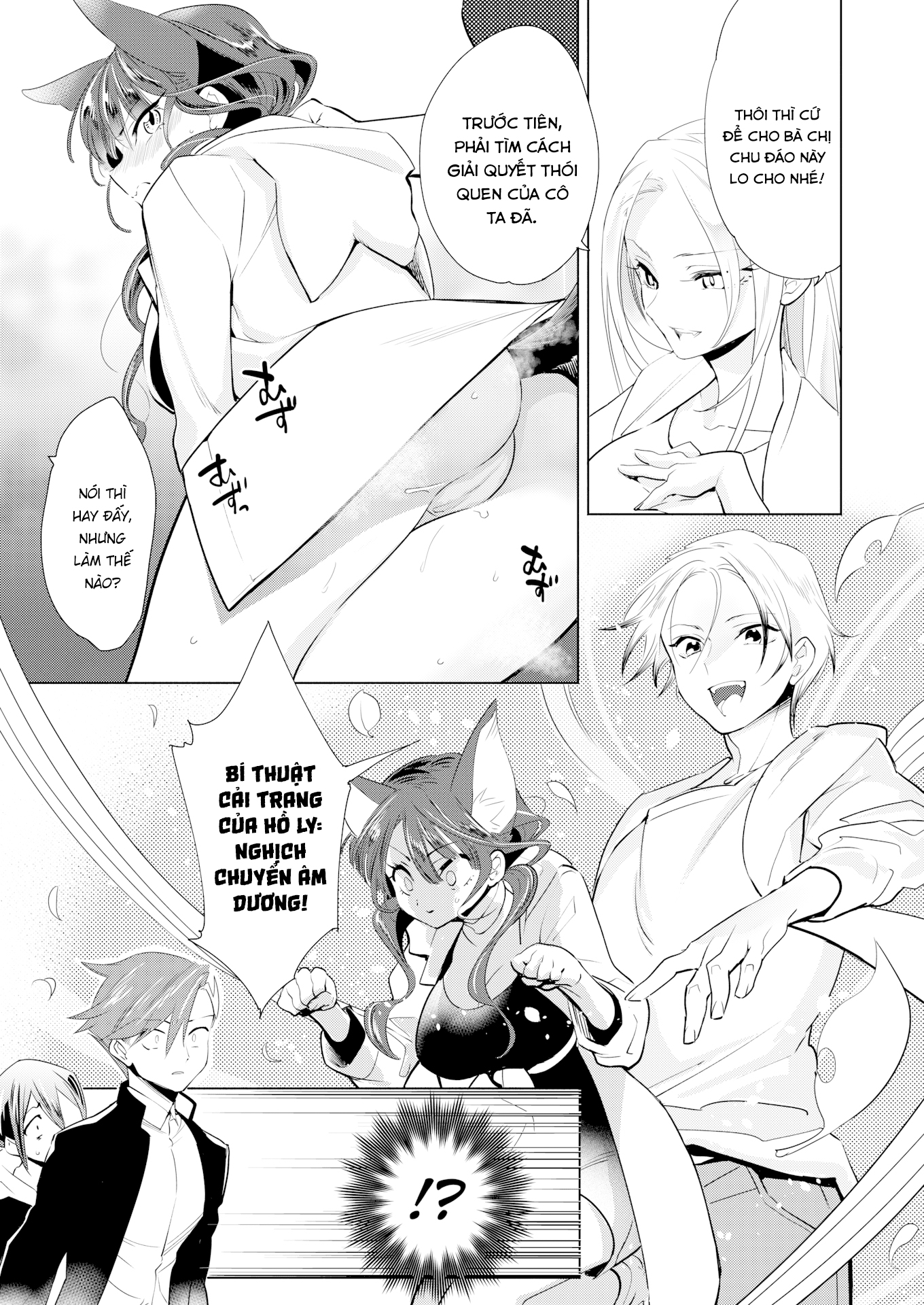 Đọc truyện hentai A Mythological Boy’s Bedroom - Chương 4: Fox vs. Cat