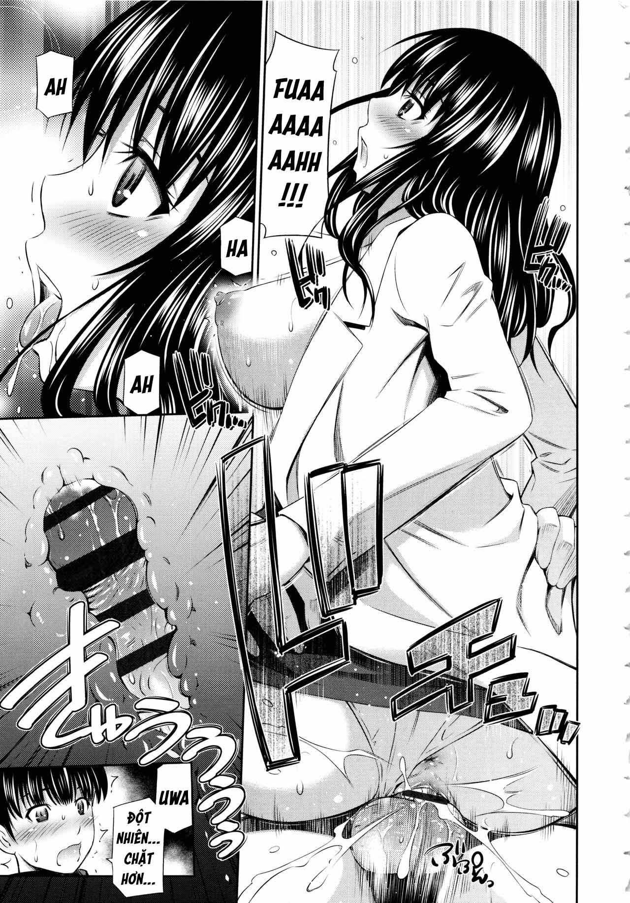 Đọc truyện hentai Hokenshitsu no Sagara Sensei Chap 2