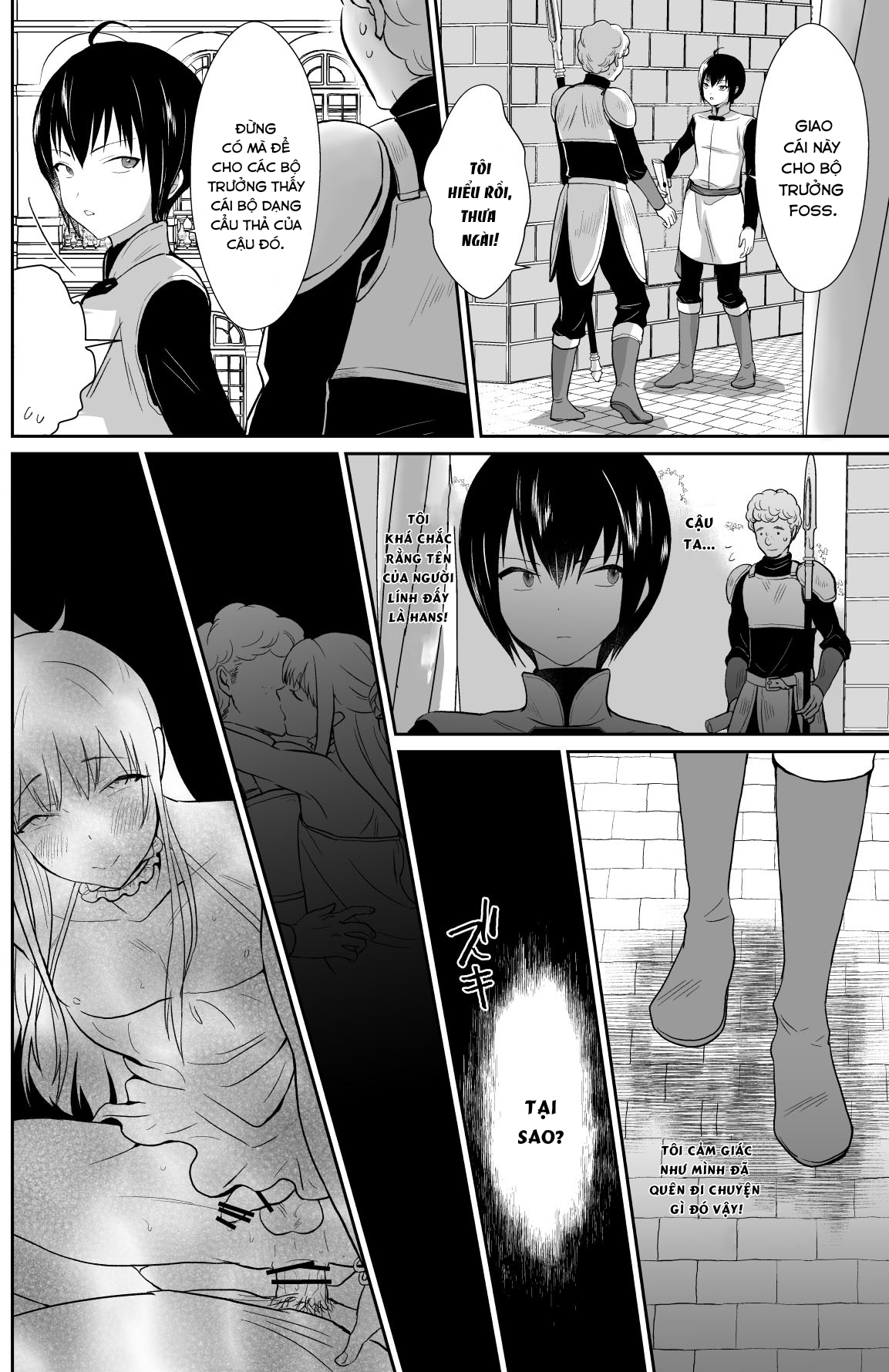 Đọc truyện hentai Kawaisou na Ouji-sama wa Warui Mahou de Oshiro no Mesu Benki ni Sarete Shimaimashita Chap 2