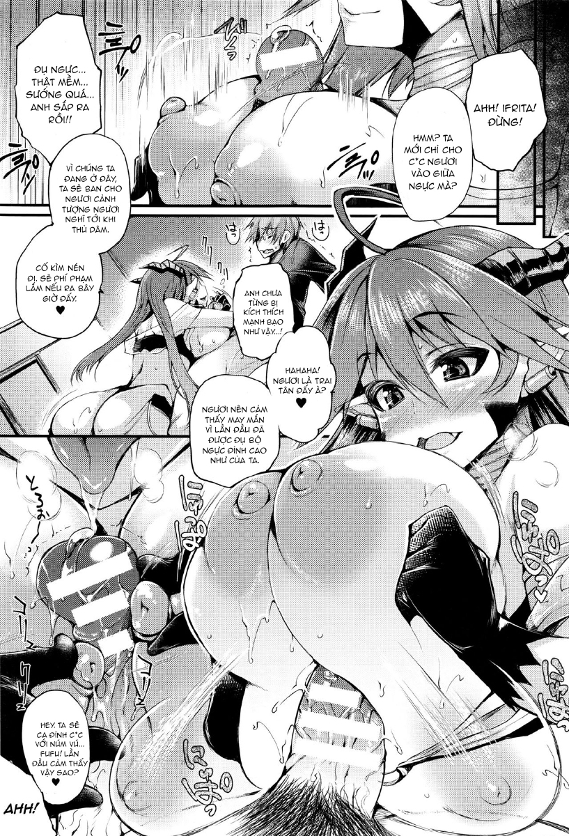 Đọc truyện hentai Sakusaku Meat Pie Chap 9 Thần đèn phiên bản Hentai