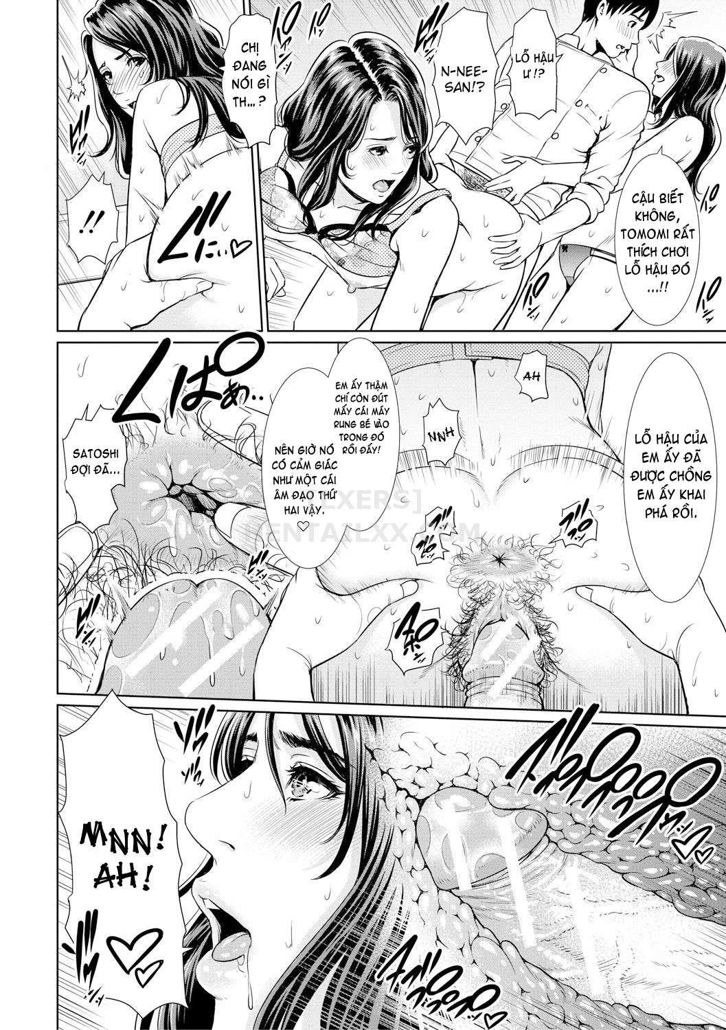 Đọc truyện hentai Sensei wa Seiyoku o Osaerarenai Chap 6 Double