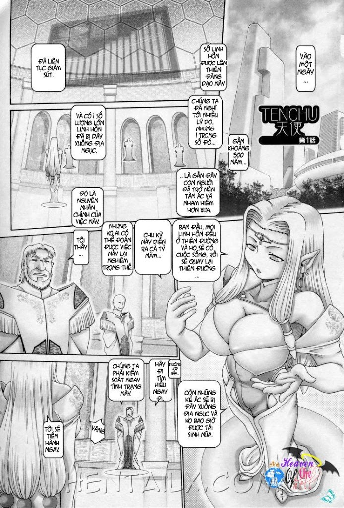 Đọc truyện hentai Tenshi no Shizuku Chap 1