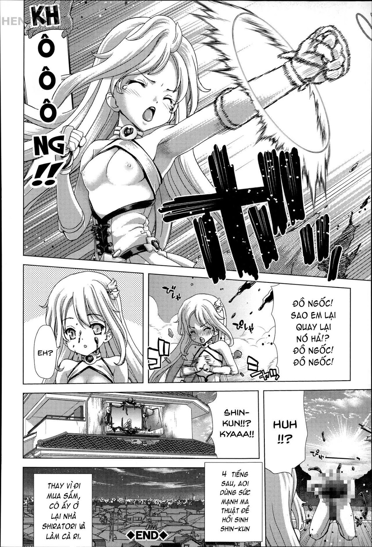 Đọc truyện hentai Mesuochi Z ~Kyousei Ninkatsu Haigou Zukan Chap 7