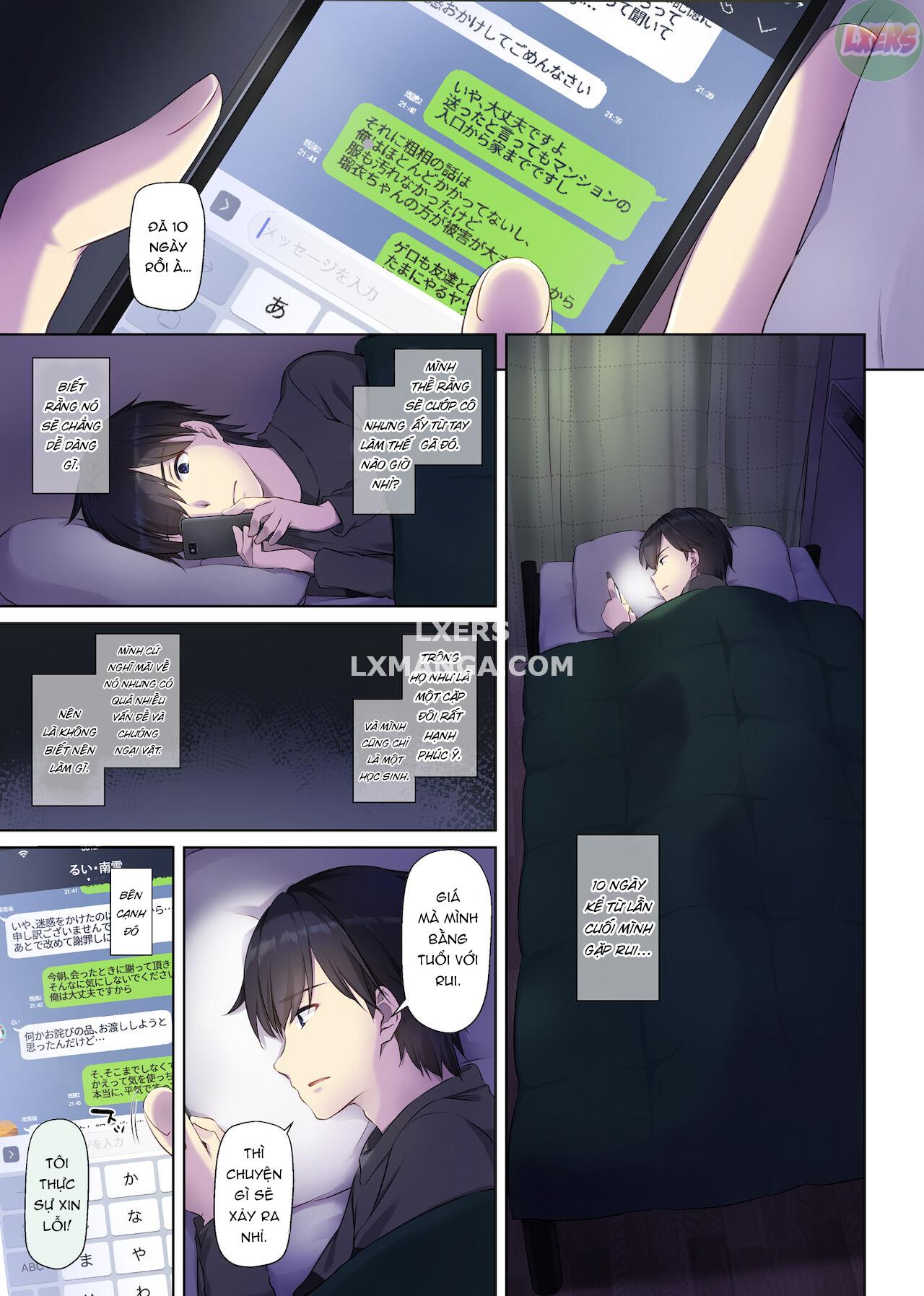 Đọc truyện hentai Hitozuma Osananajimi to Hitonatsu no Dekigoto Chap 3