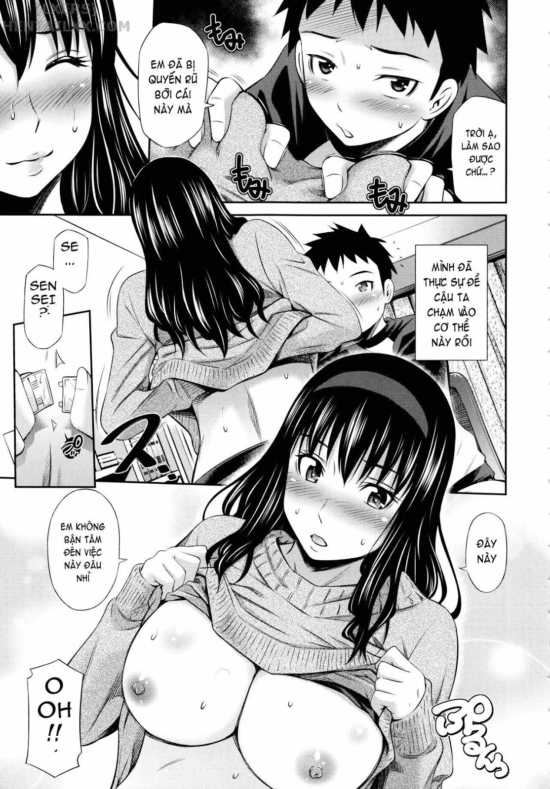 Đọc truyện hentai Hokenshitsu no Sagara Sensei Chap 6