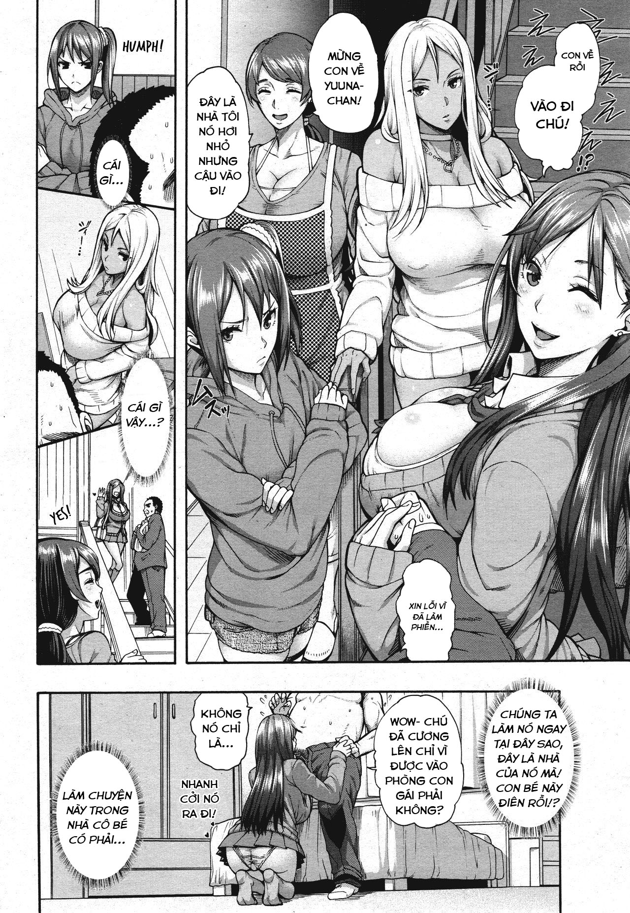 Đọc truyện hentai Bitch Tenshi Oyako 1 Oneshot