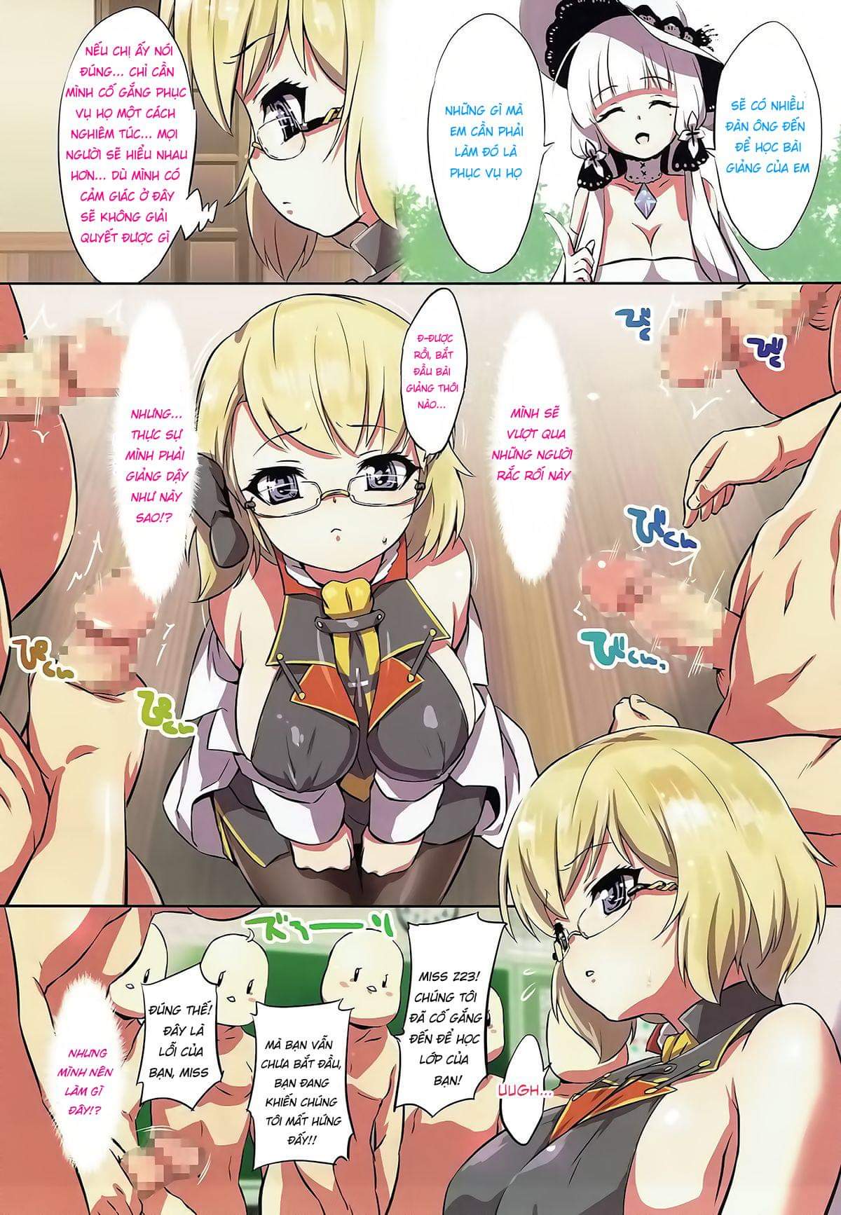 Đọc truyện hentai Oshiete! Z23 Sensei (Azur Lane) Full.Color