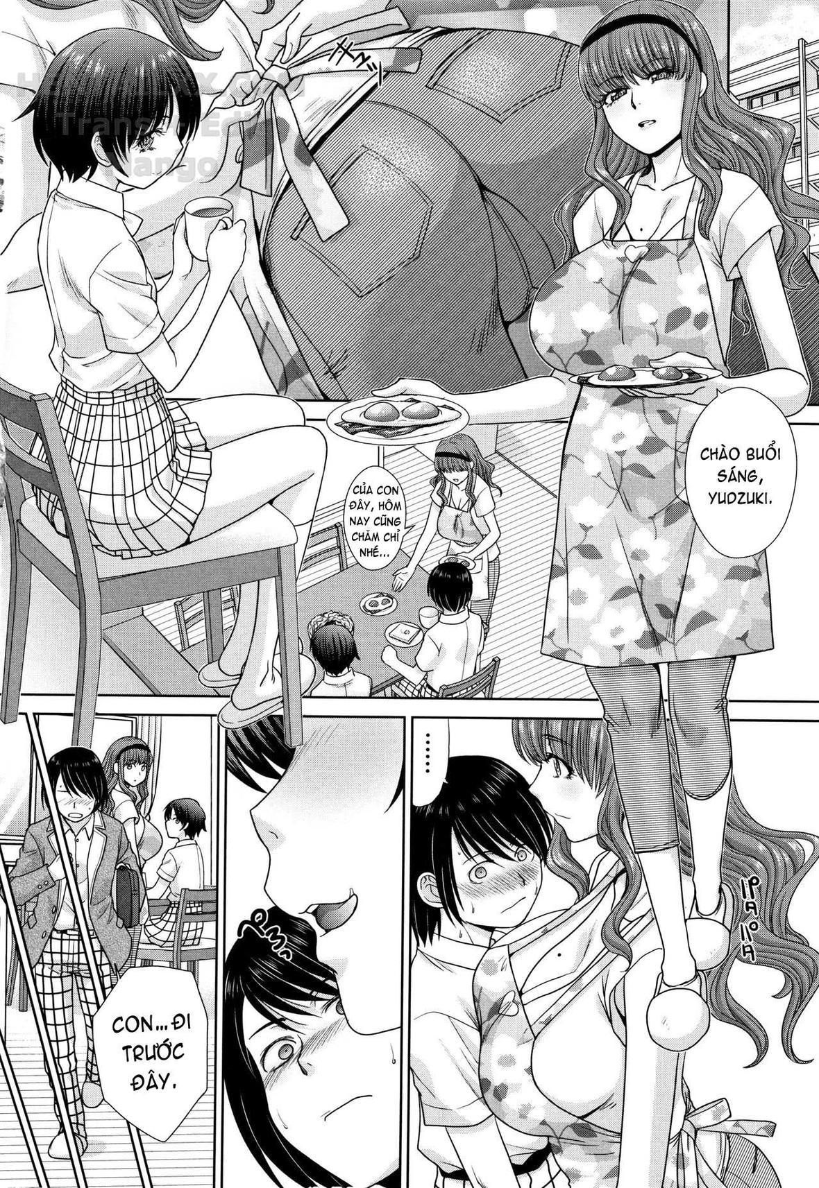 Đọc truyện hentai Mother and Younger Sister Chap 5