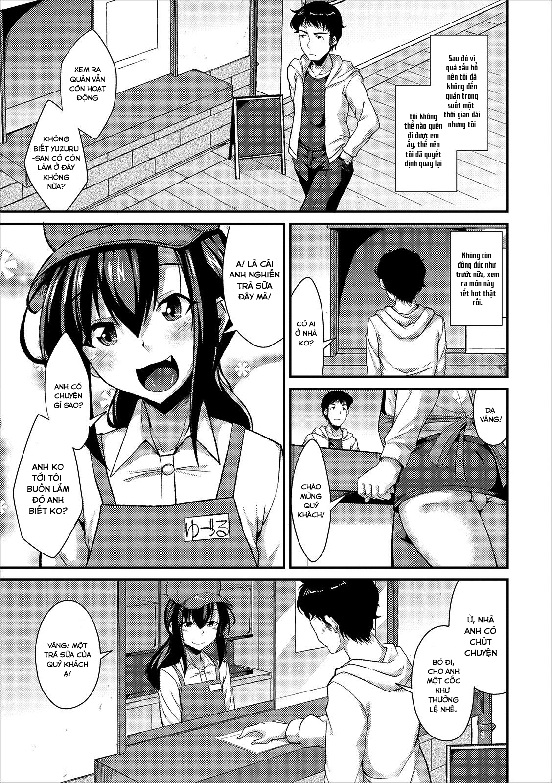 Đọc truyện hentai Quán trà sữa Tapioca Oneshot