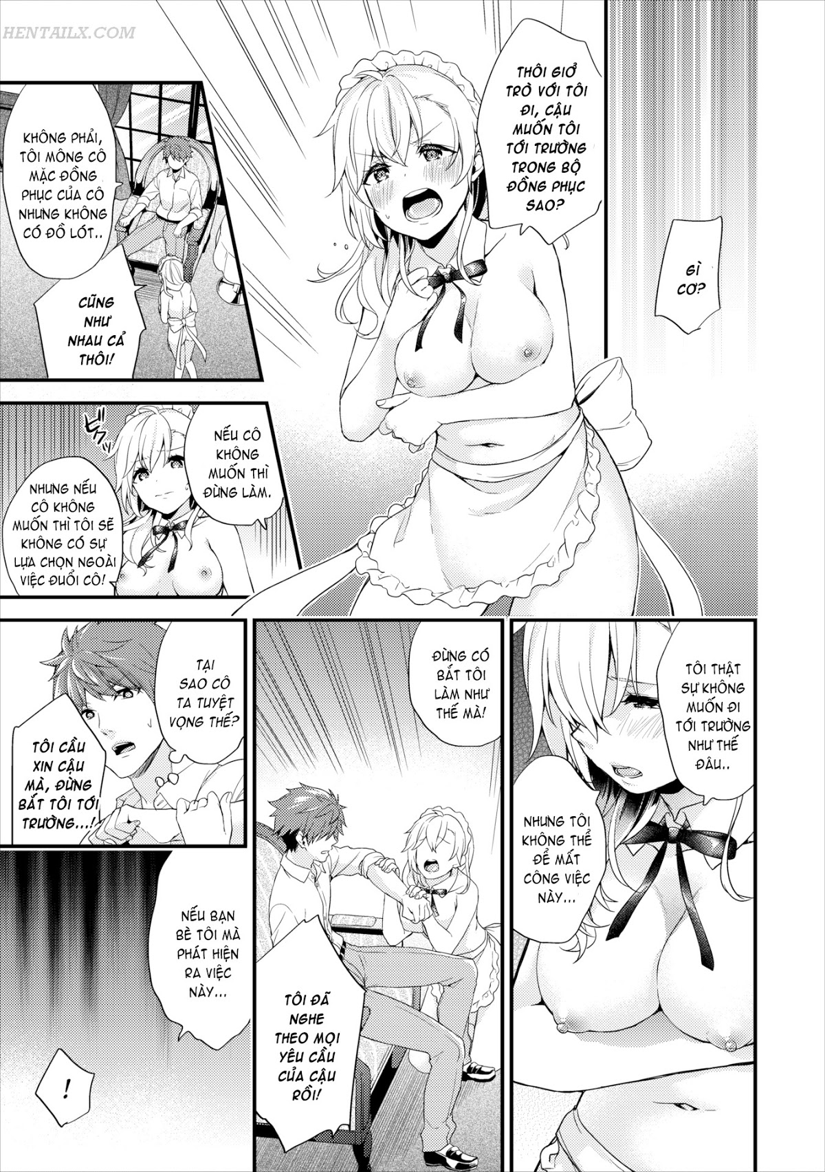 Đọc truyện hentai Sukiko (Trọn bộ) Chap 5: Master-Slave Complex Maid #1
