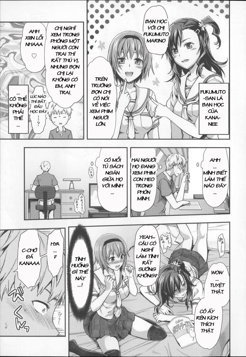Đọc truyện hentai Ane Kyun! ~My Sweet Sweet Elder Sister~ Chap 6 Girls X Holes