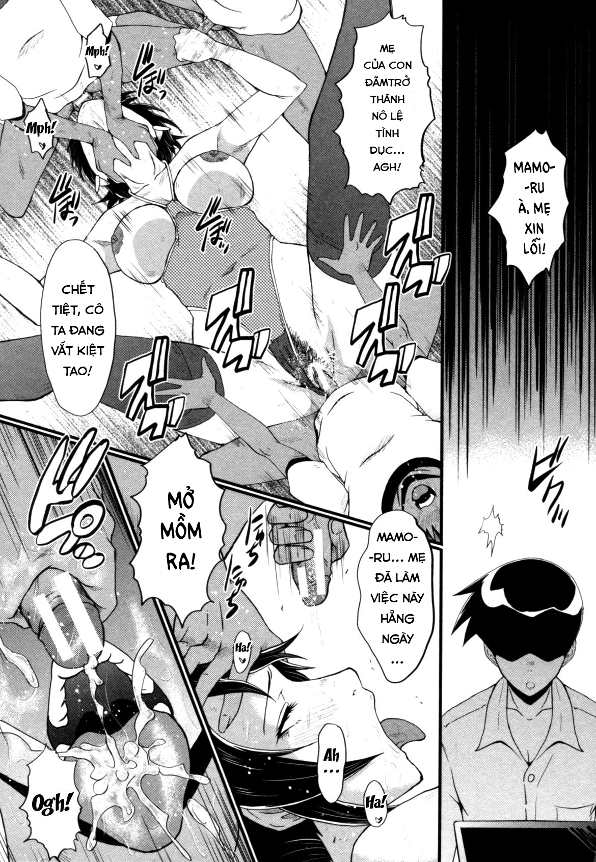 Đọc truyện hentai Haha Wa Buzama Ni Koshi O Furu ~Gogo No Seibo-Tachi~ Chap 3