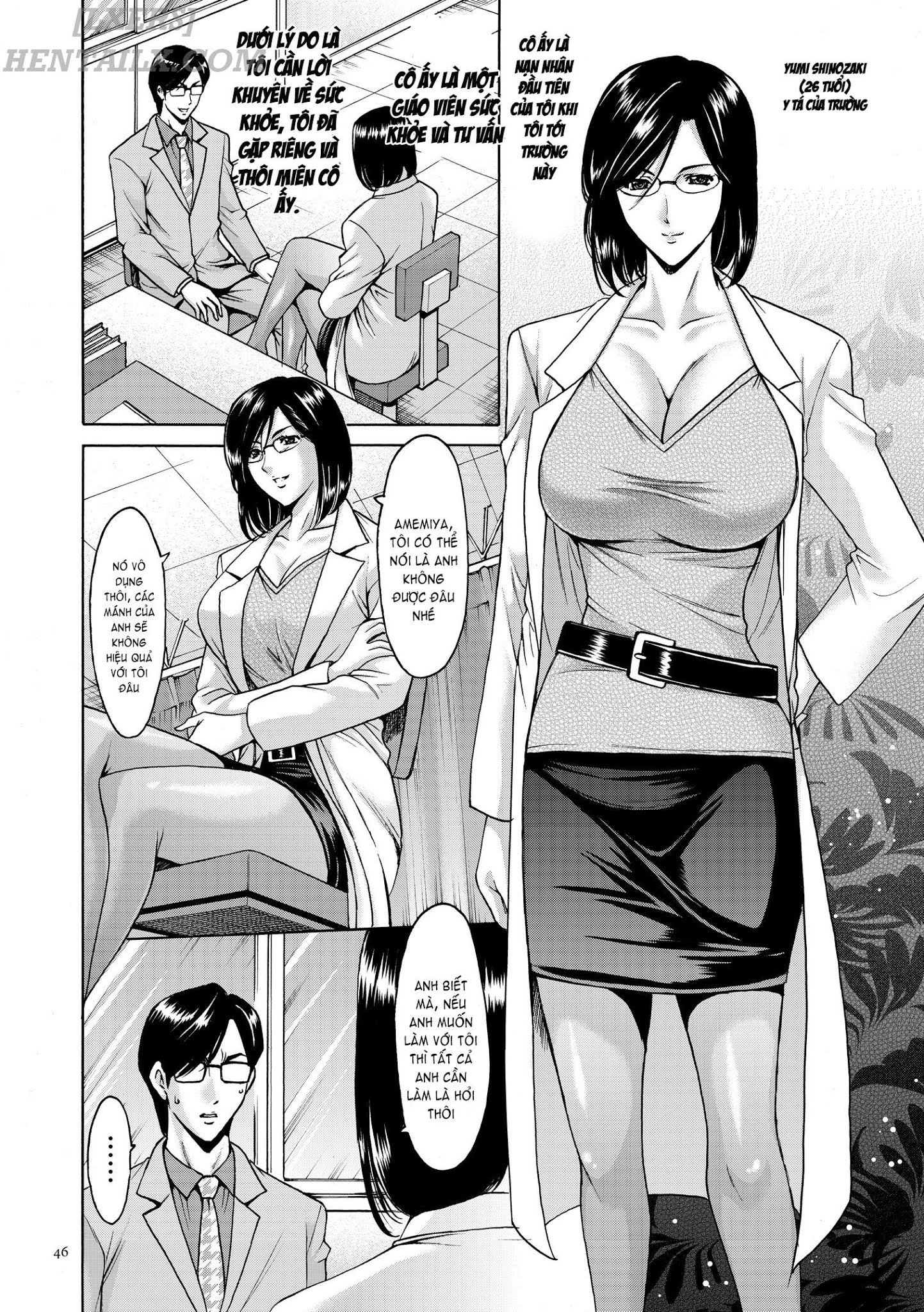 Đọc truyện hentai Saimin Choukyou Gakuen Chap 3