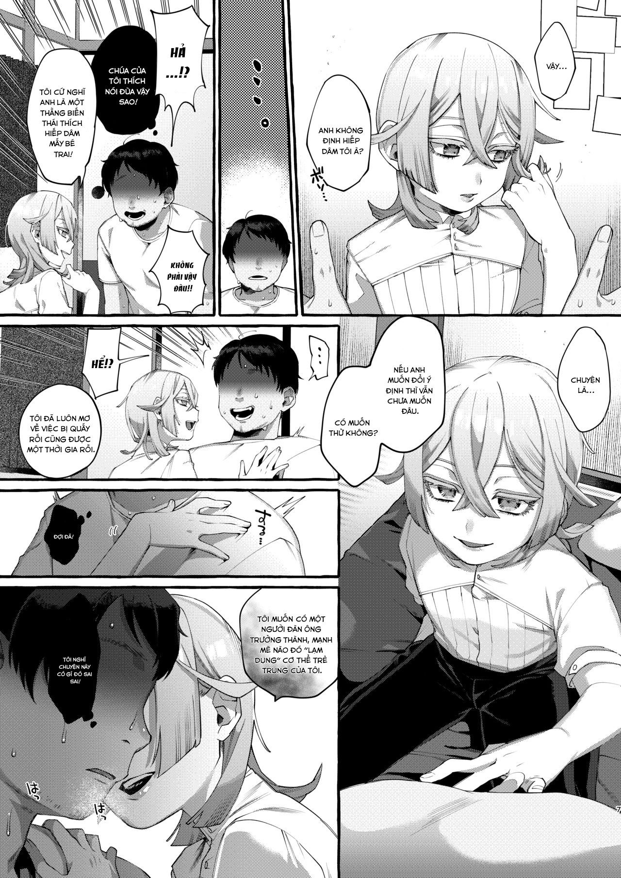 Đọc truyện hentai Kare wa Boku no Kami-sama de aru Oneshot