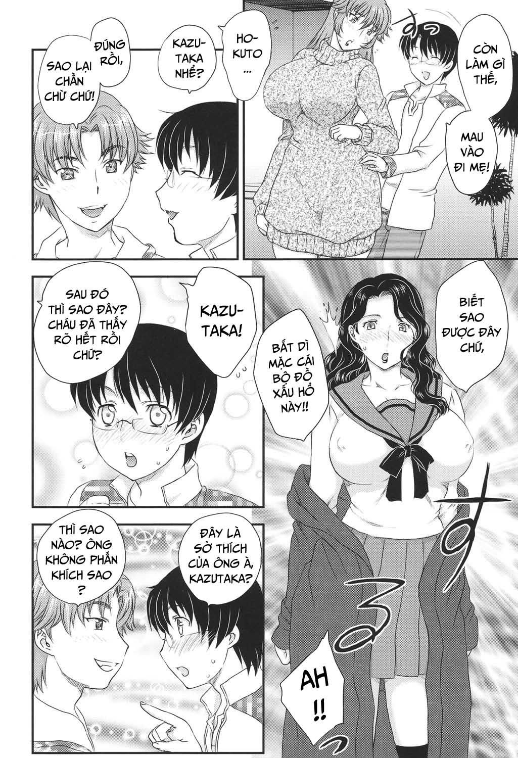 Đọc truyện hentai Mama ga Uketomete Ageru Chap 4