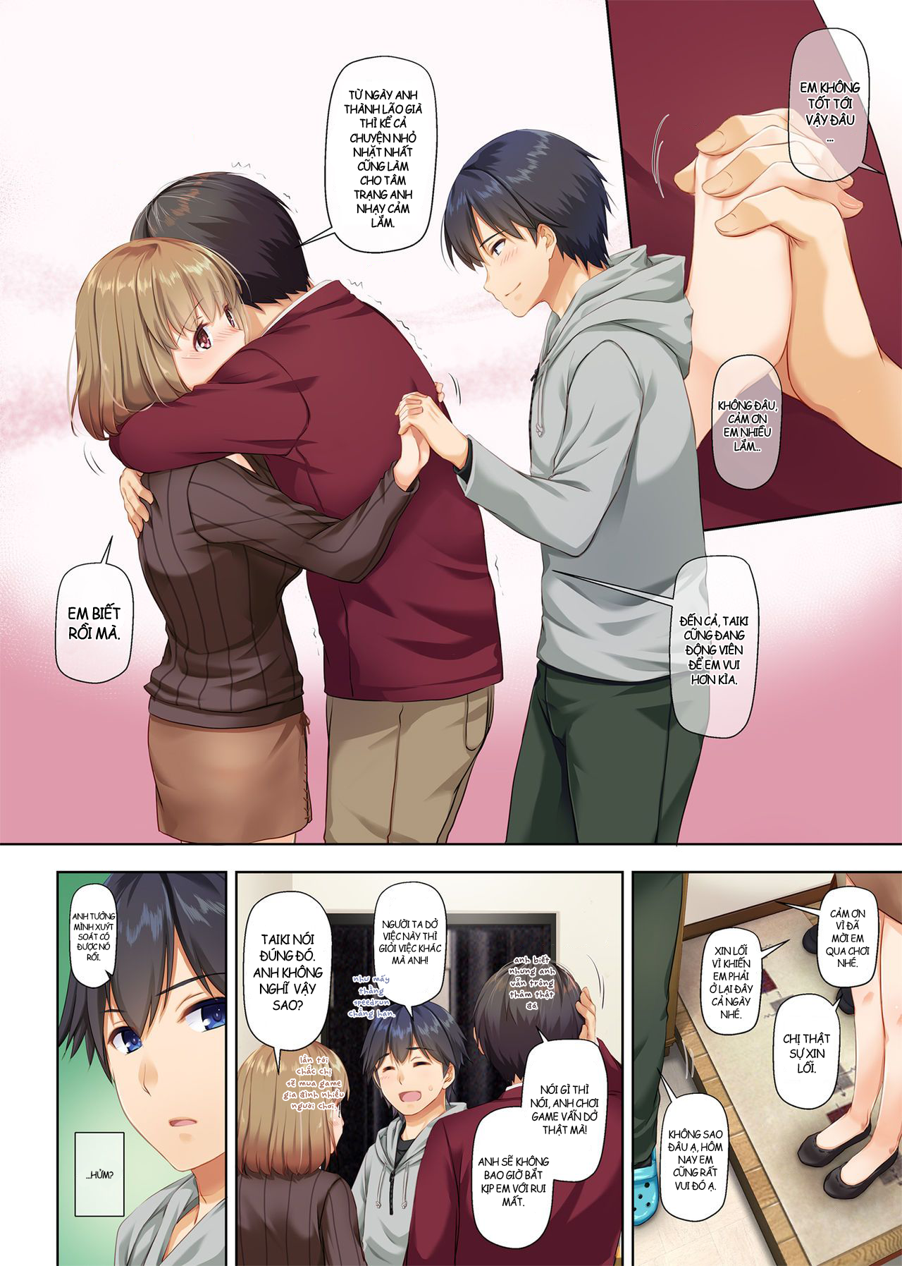 Đọc truyện hentai Hitozuma Osananajimi to Hitonatsu no Dekigoto Chap 2