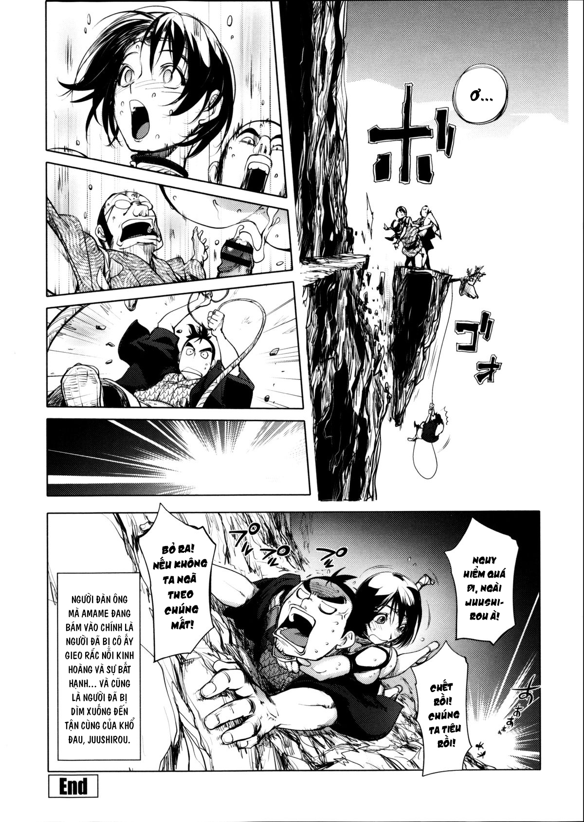 Đọc truyện hentai Nàng Kunoichi ngơ ngác Chap 6 Vách Núi Tới Thiên Đường