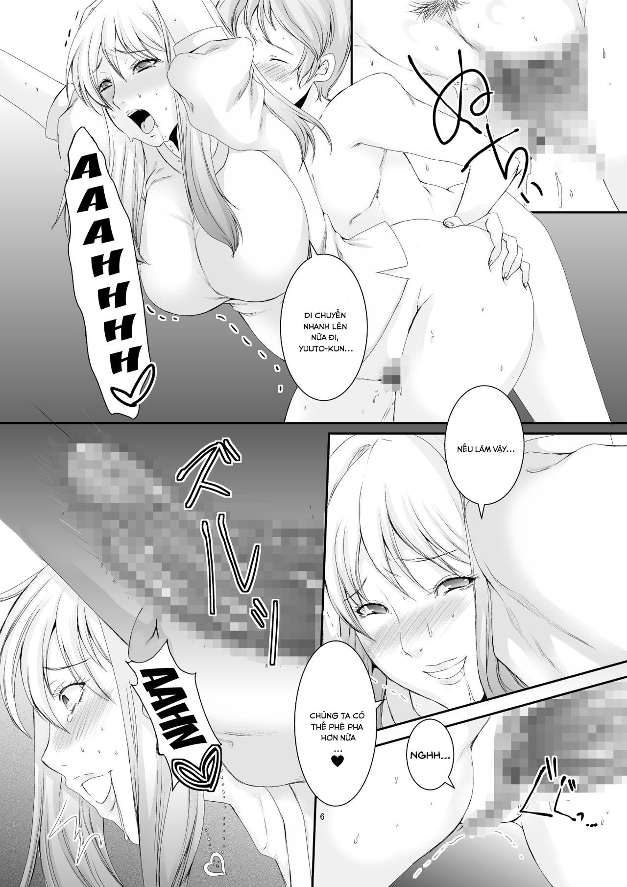 Đọc truyện hentai Oku-sama wa Moto Yariman Chap 2