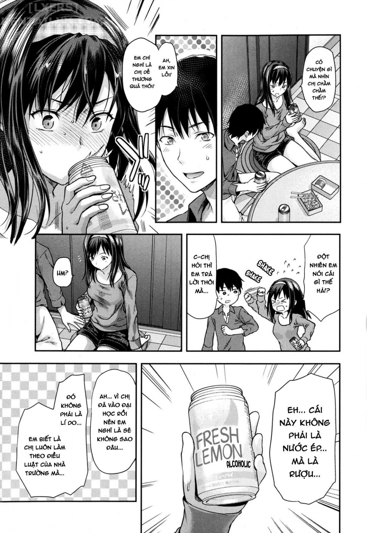Đọc truyện hentai Ane Kyun! ~My Sweet Sweet Elder Sister~ Chap 10 Love_Hate_Really Love