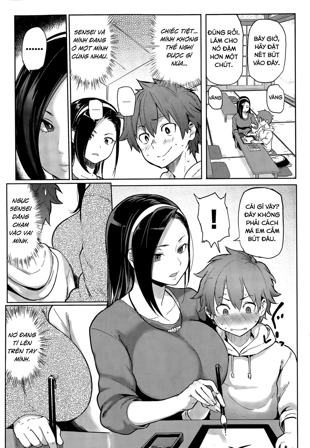 Đọc truyện hentai Sensei xinh đẹp của tôi Chap 1