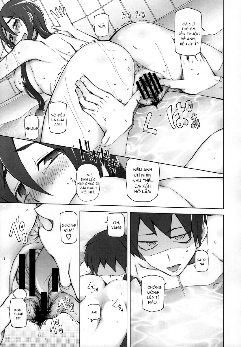 Đọc truyện hentai Kanojo Wa Chou Yuumei Geinoujin... Soshite Boku Ni Naisho De AV Joyuu Satomi-Satona Gojitsudan Chap 1.1