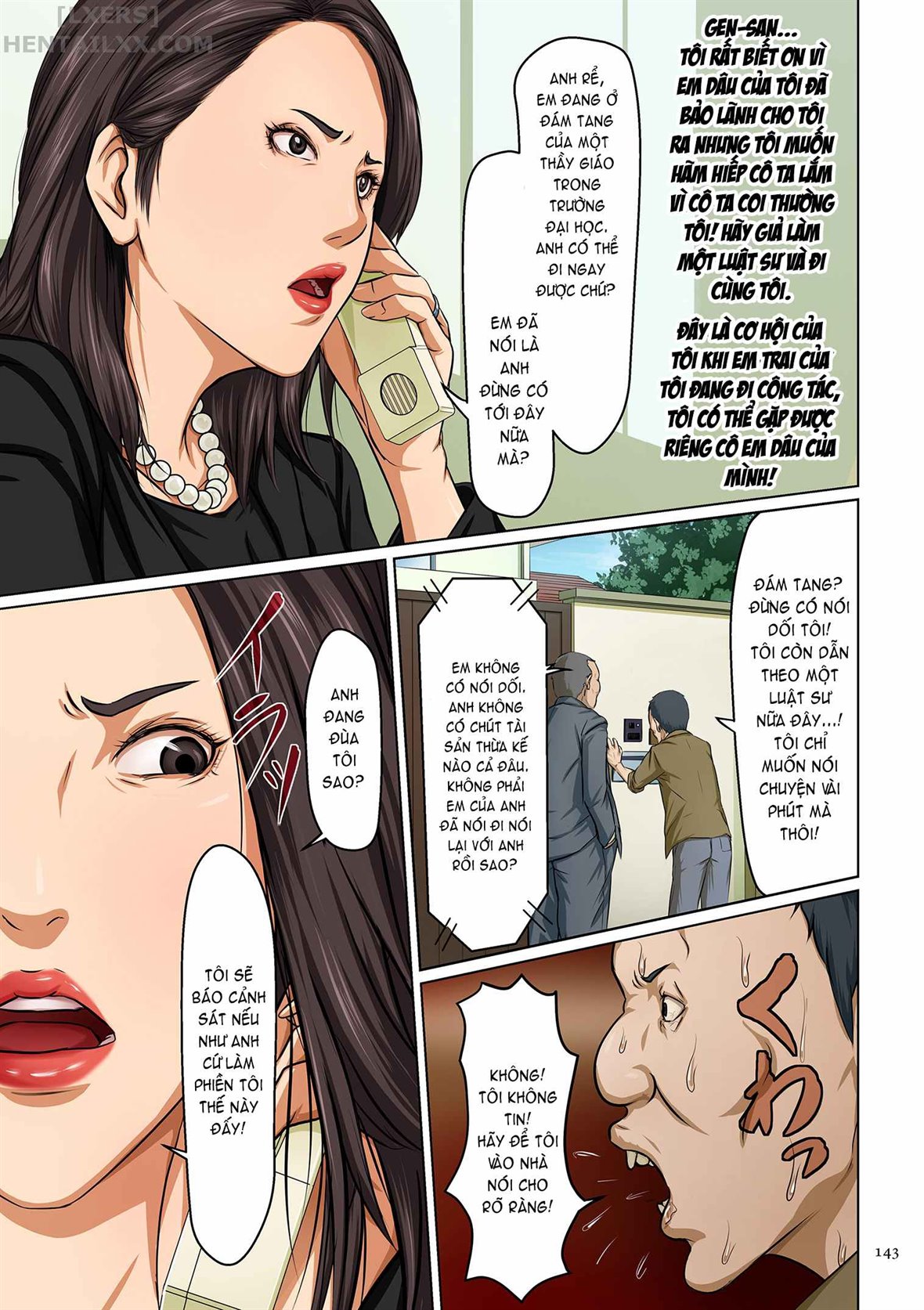 Đọc truyện hentai Karamitsuku Shisen Chap 8