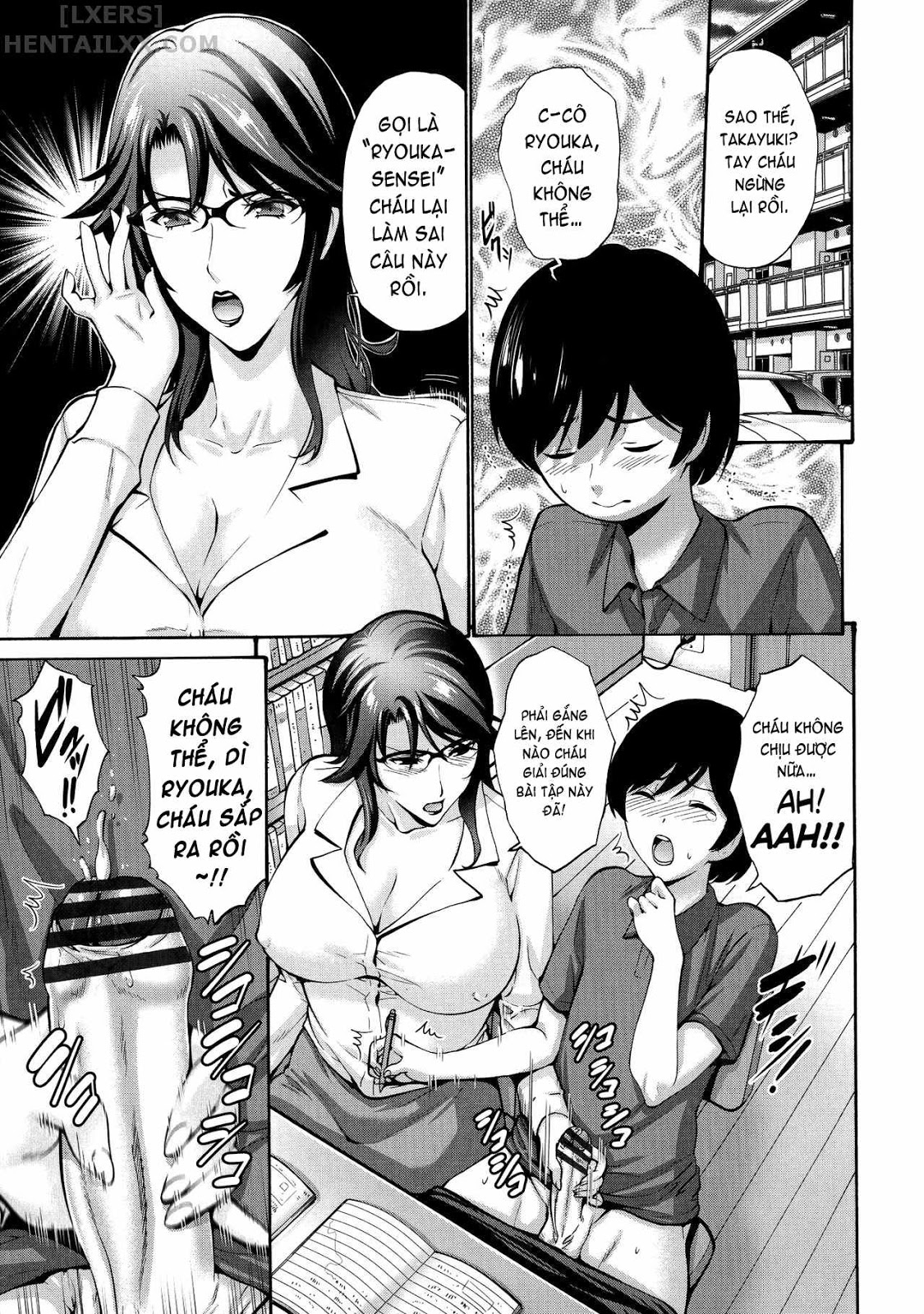 Đọc truyện hentai His Mother is My Love Hole Chap 6
