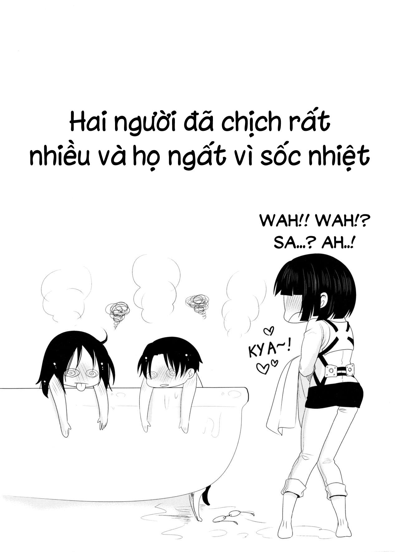 Đọc truyện hentai Kiss me once again (Shingeki no Kyojin) Bonus