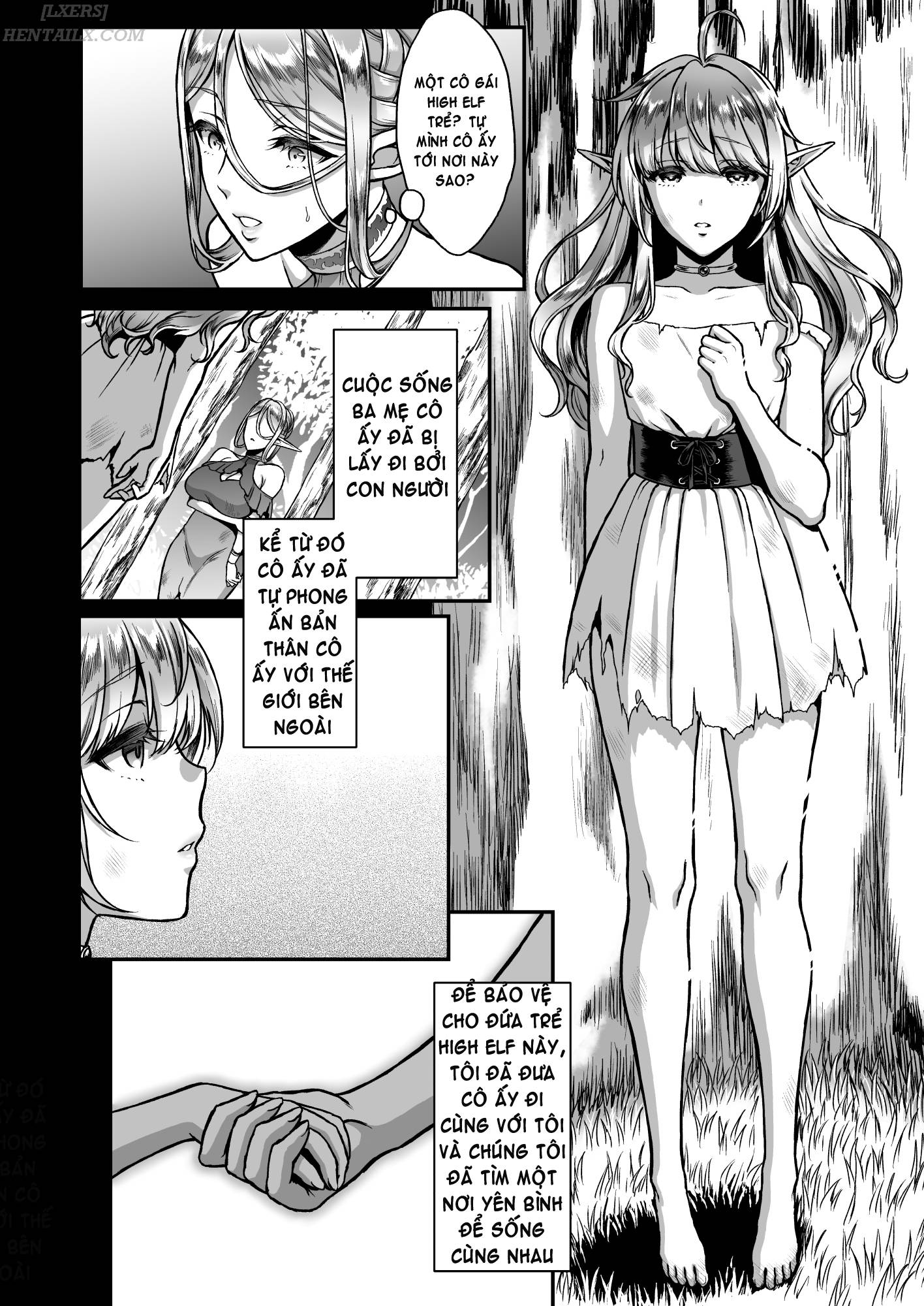 Đọc truyện hentai Tasogare No Shou Elf Chap 3