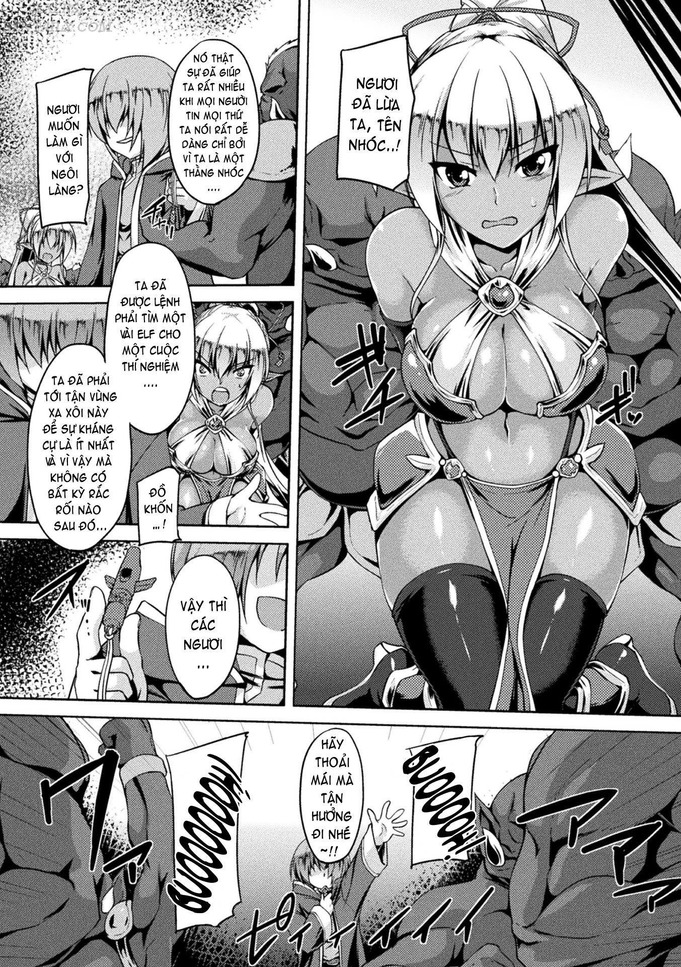 Đọc truyện hentai Gang-Raped Dark Elf Oneshot