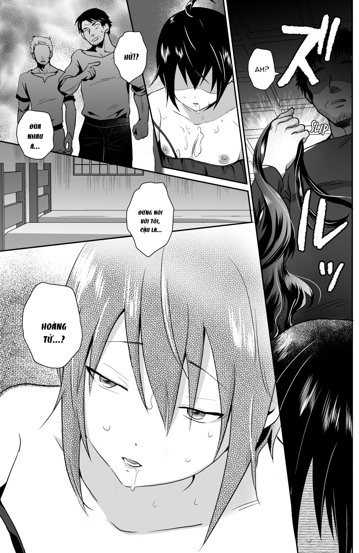 Đọc truyện hentai Kawaisou na Ouji-sama wa Warui Mahou de Oshiro no Mesu Benki ni Sarete Shimaimashita Chap 2