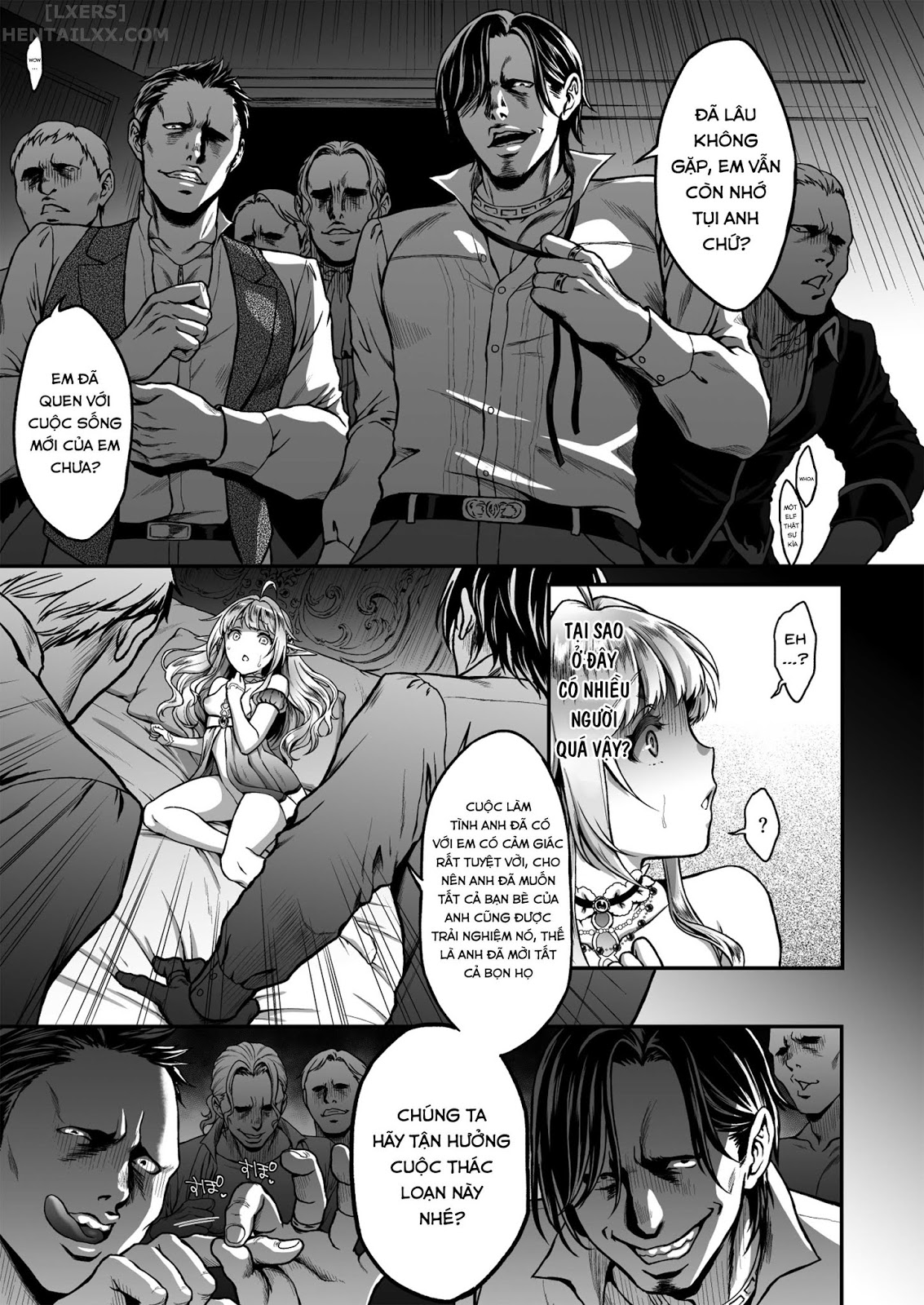 Đọc truyện hentai Tasogare No Shou Elf Chap 4